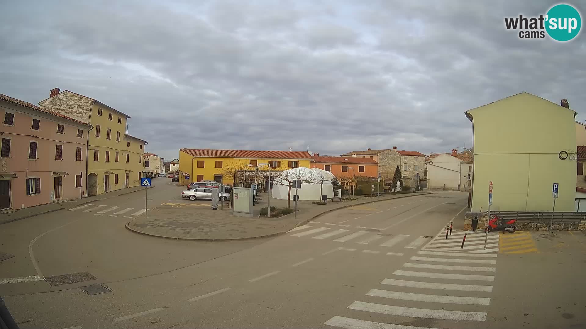 Webcam Valle, piazza La Musa – Istria – Croazia