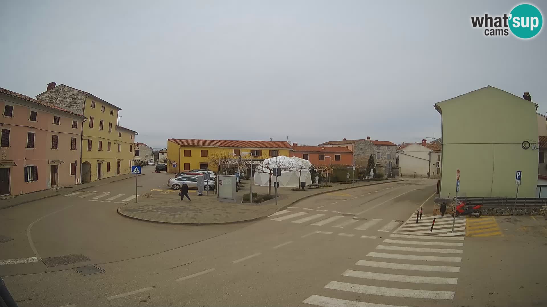 Bale Trg La Musa webcam – Istria – Croatia