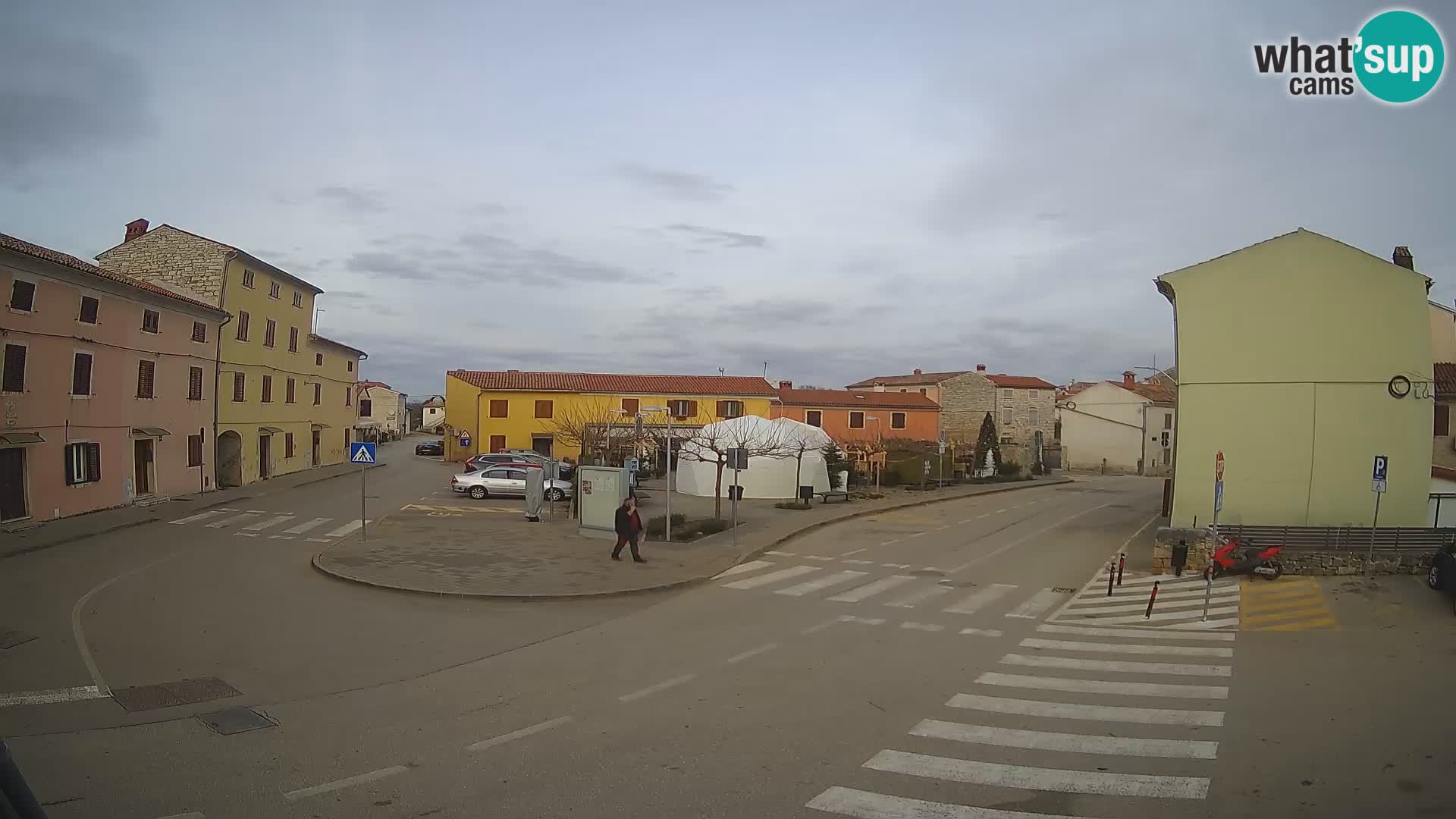 Bale Trg La Musa spletna kamera – Istra – Hrvaška