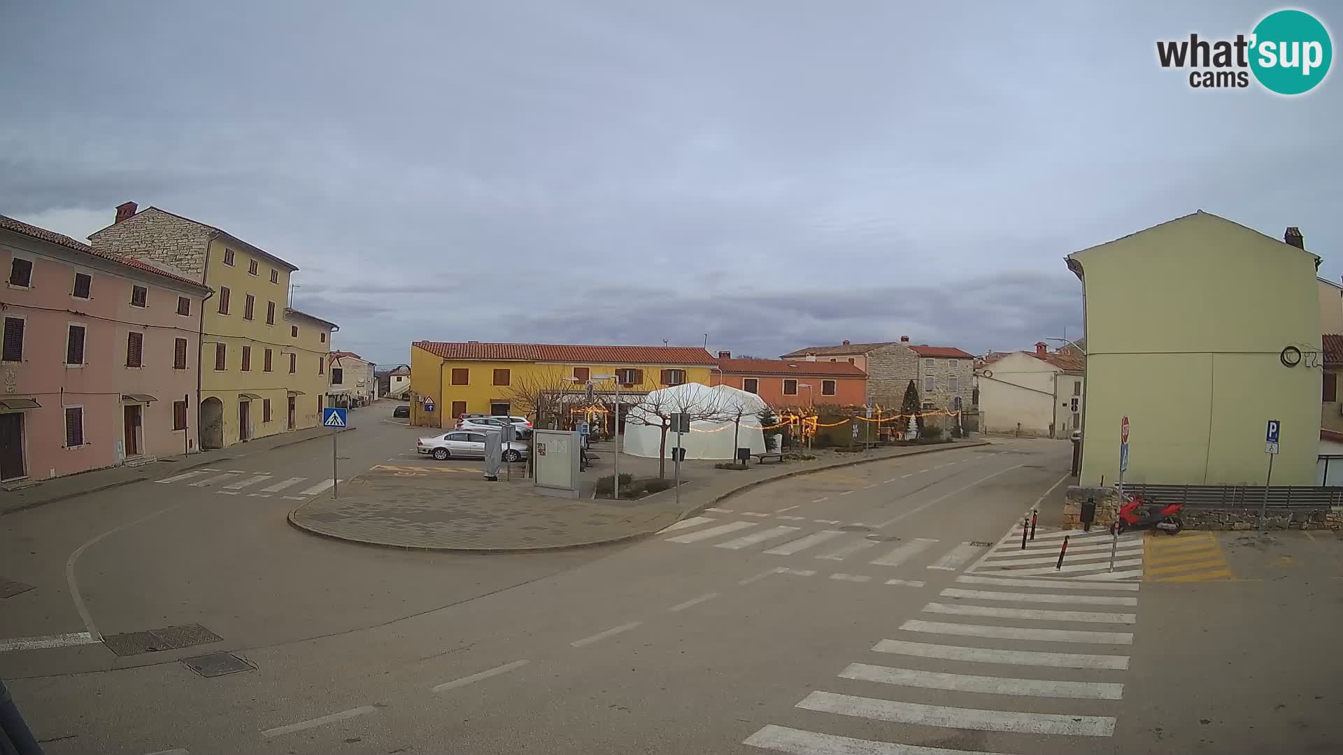 Bale Trg La Musa webcam – Istria – Croatia