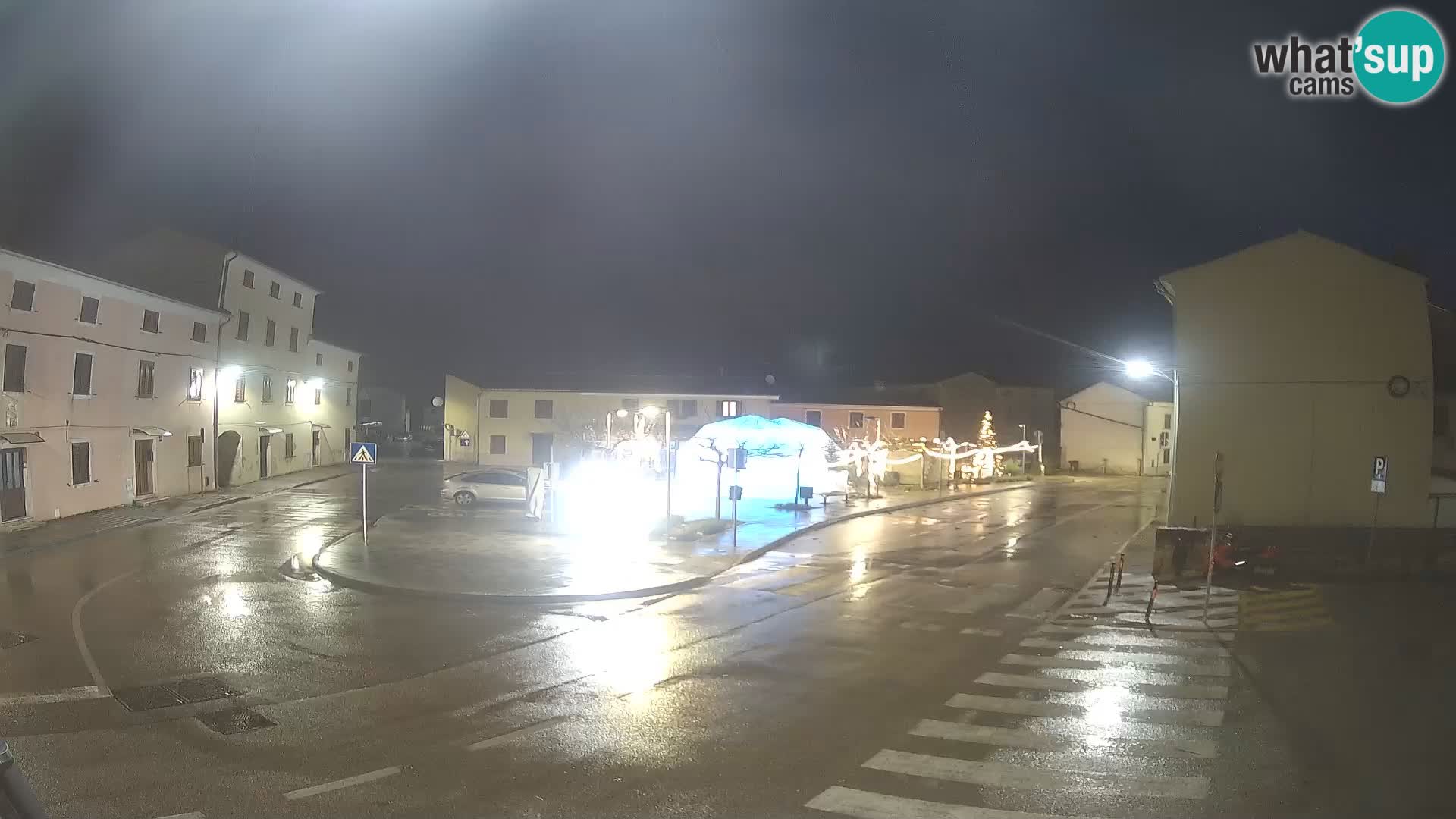 Bale, webcam de la place La Musa – Istrie – Croatie