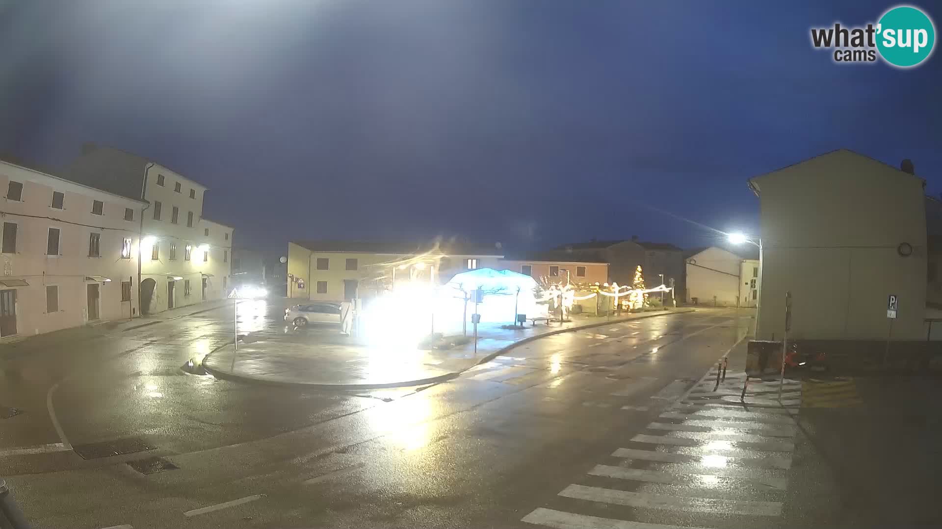 Bale Trg La Musa webcam – Istria – Croatia