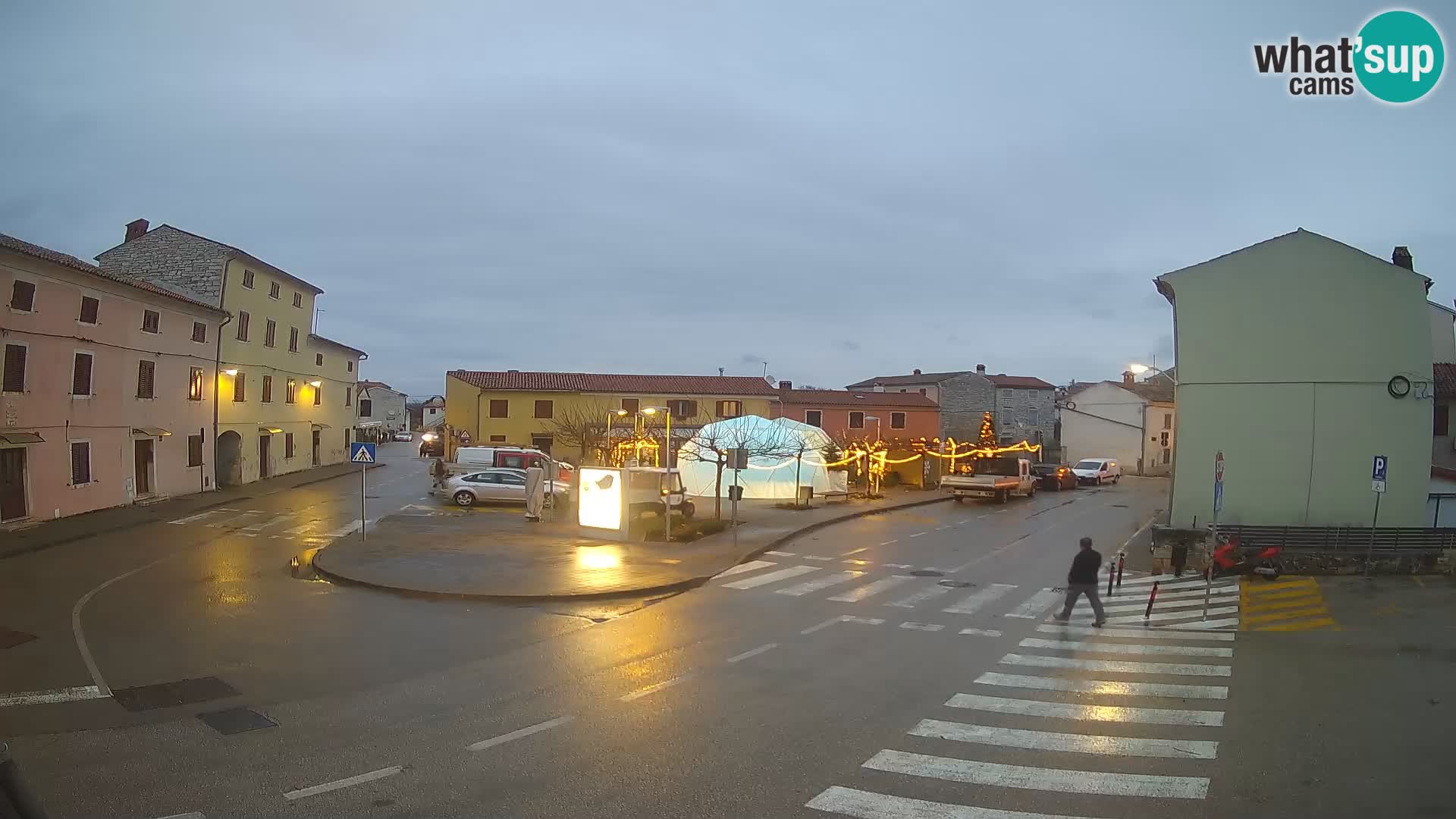 Bale Trg La Musa webcam – Istria – Croatia