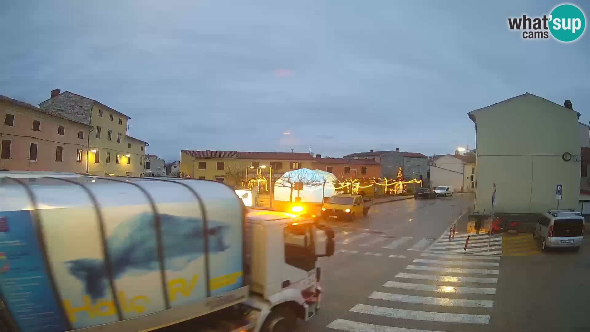 Bale Trg La Musa webcam – Istria – Croatia