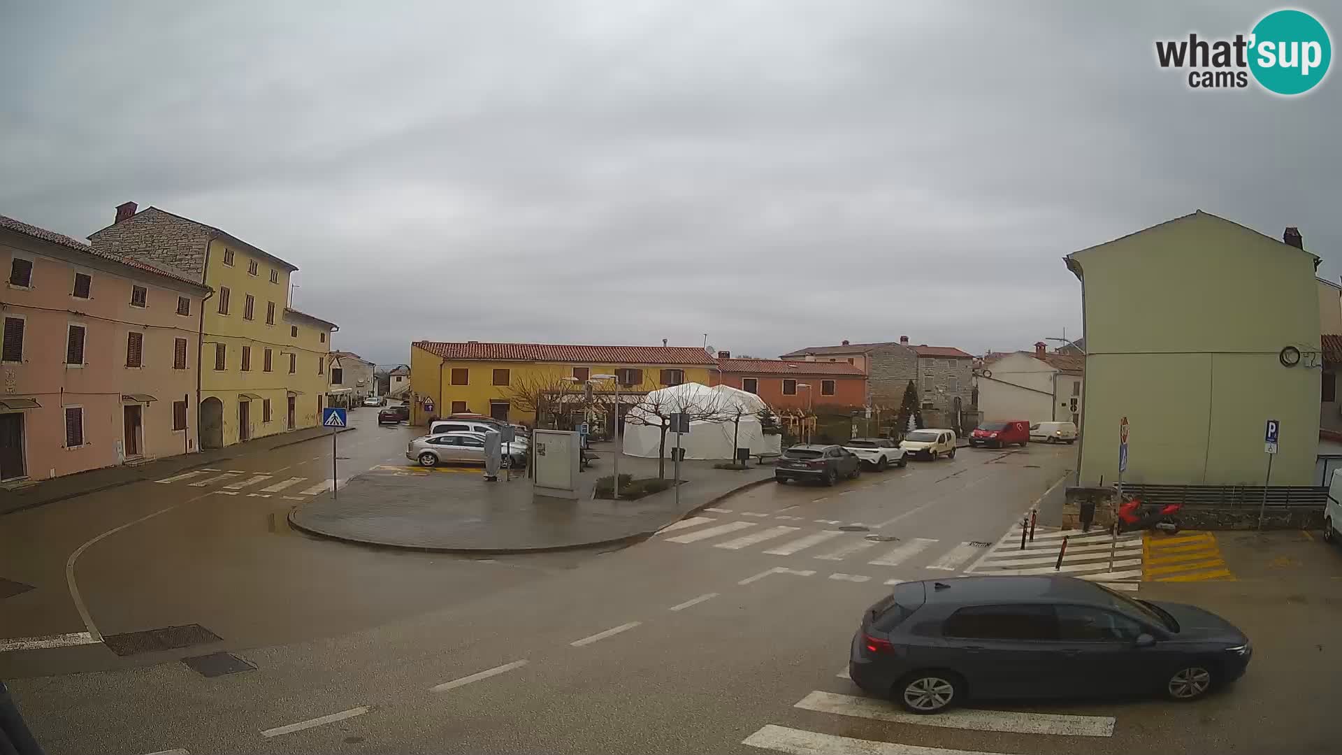 Bale Trg La Musa webcam – Istria – Croatia