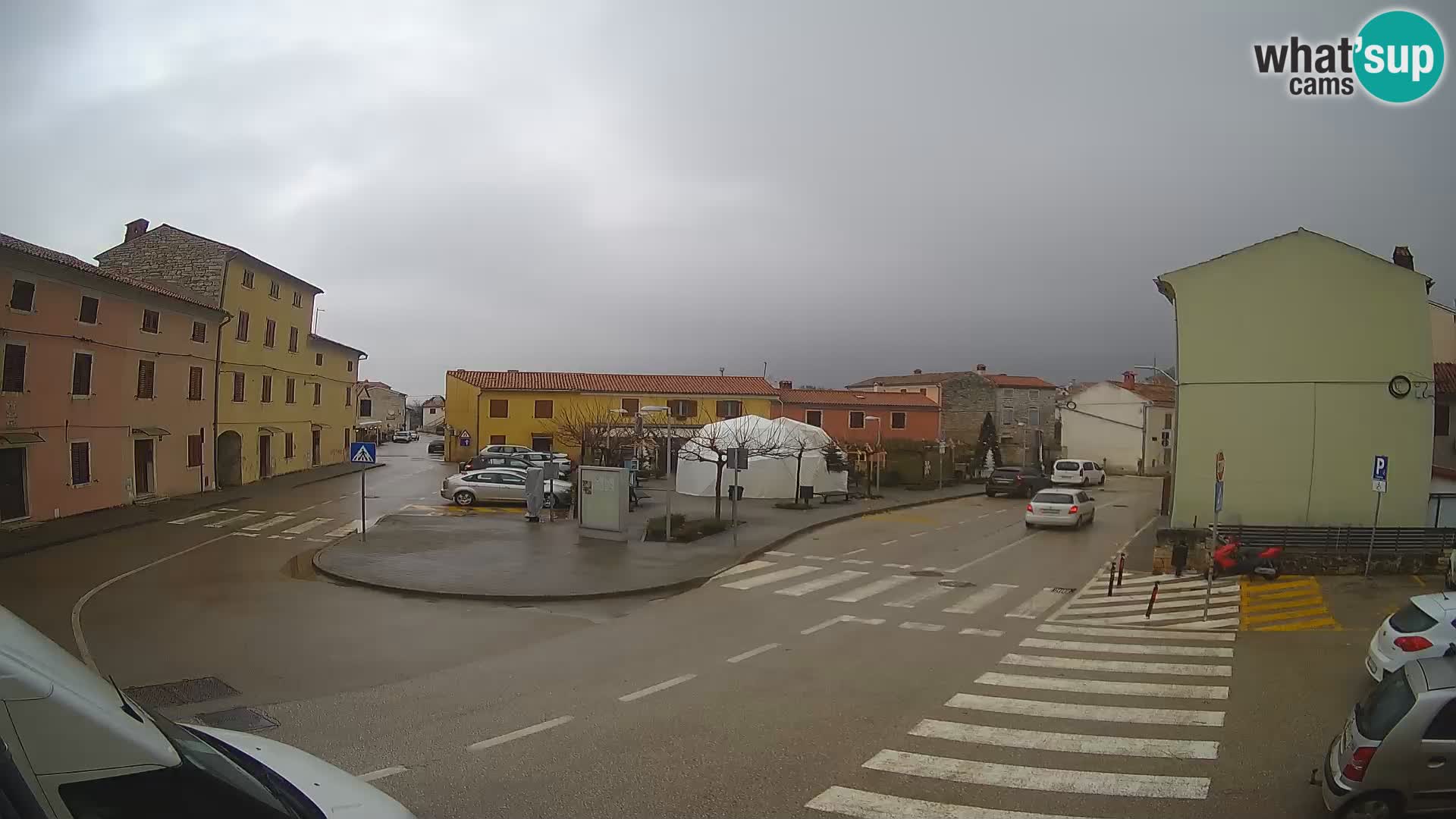 Bale, webcam de la plaza La Musa – Istria – Croacia