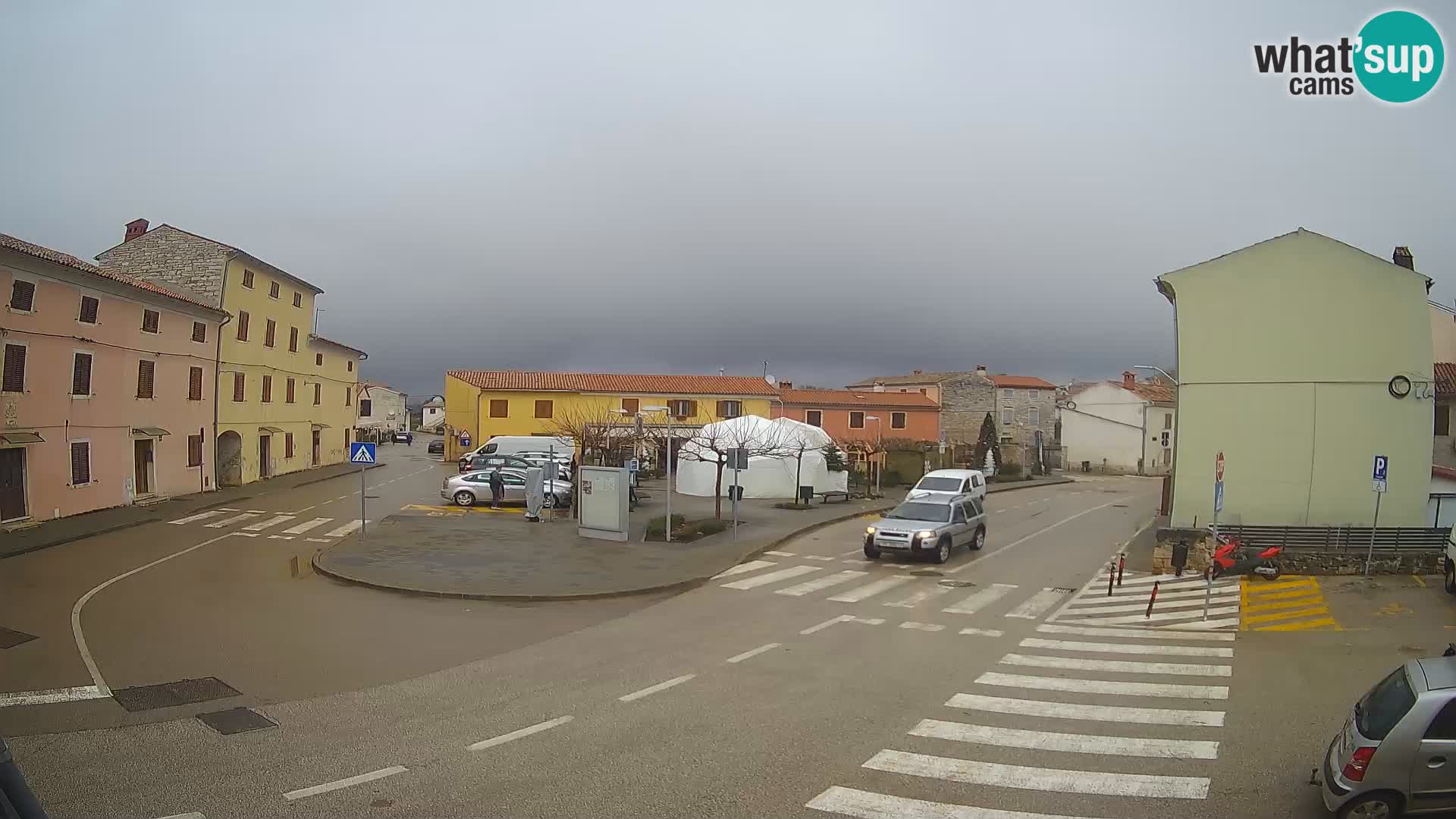 Bale Trg La Musa webcam – Istria – Croatia