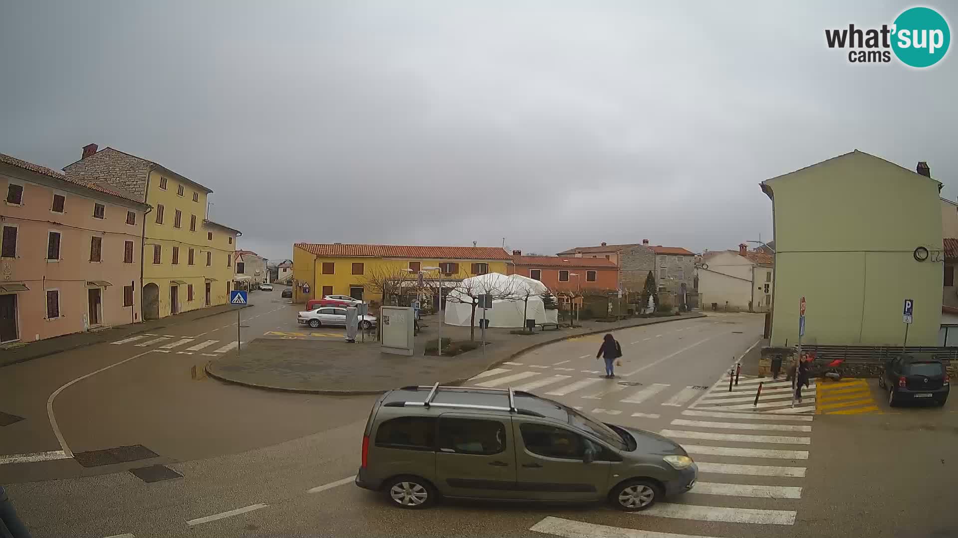 Bale Trg La Musa webcam – Istria – Croatia