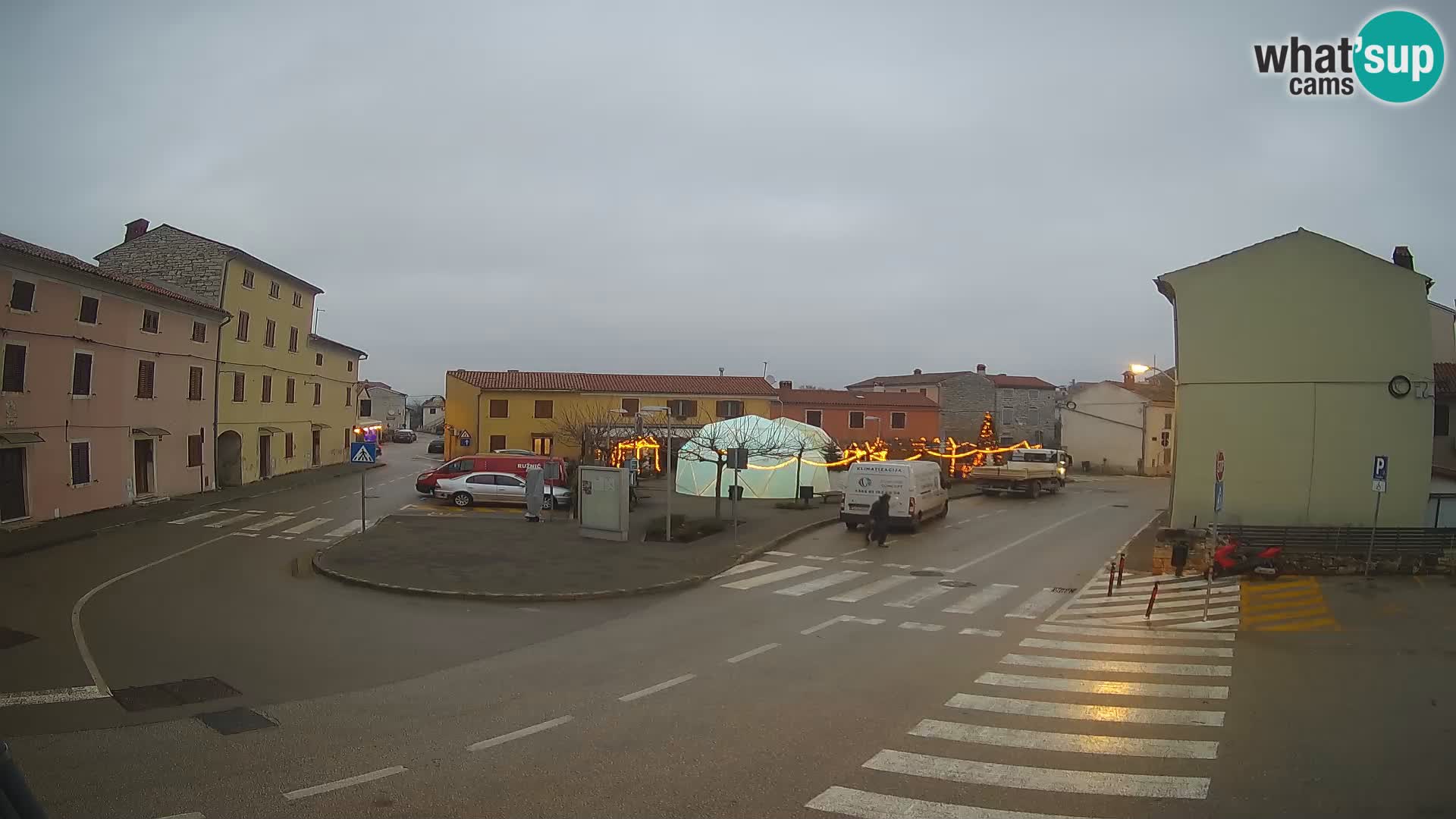 Bale, webcam de la plaza La Musa – Istria – Croacia