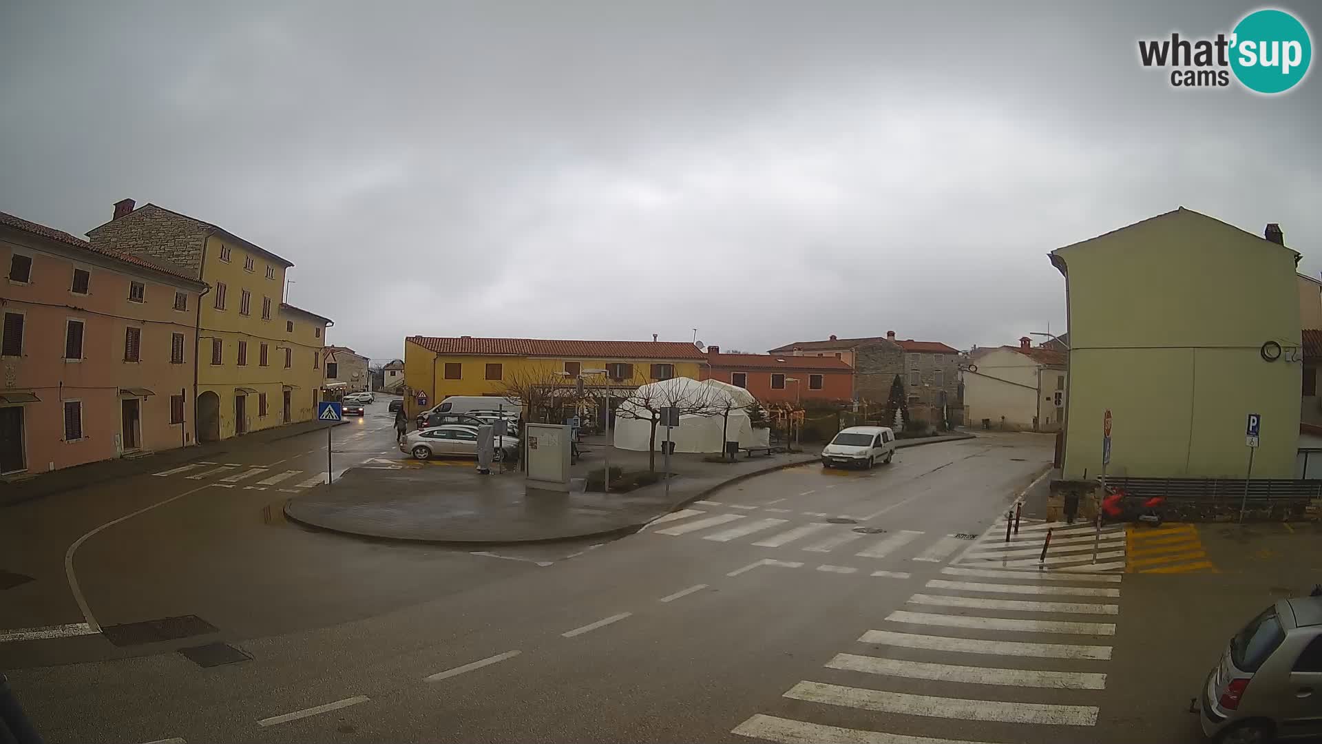 Bale Trg La Musa webcam – Istria – Croatia