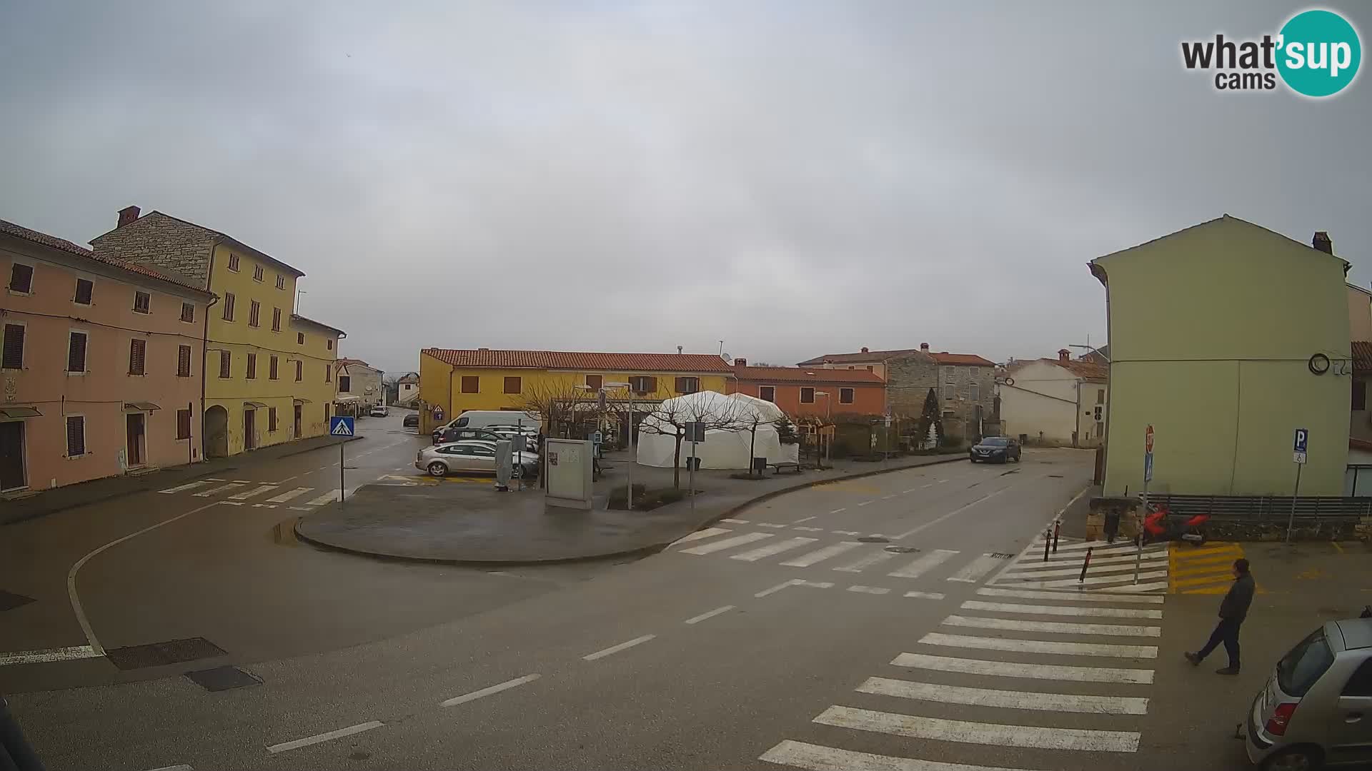 Bale, webcam de la plaza La Musa – Istria – Croacia