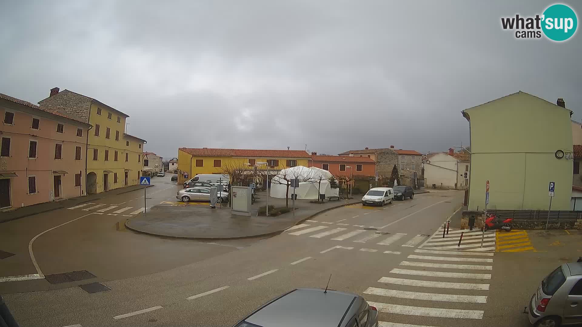 Bale, webcam de la plaza La Musa – Istria – Croacia