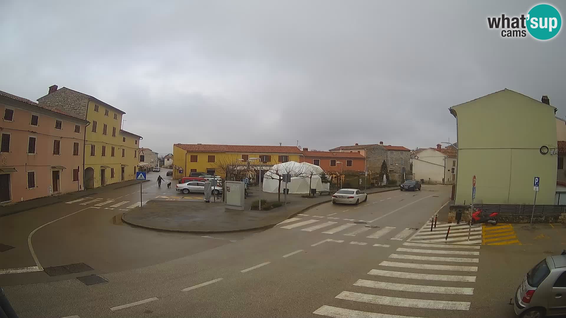 Bale, webcam de la plaza La Musa – Istria – Croacia