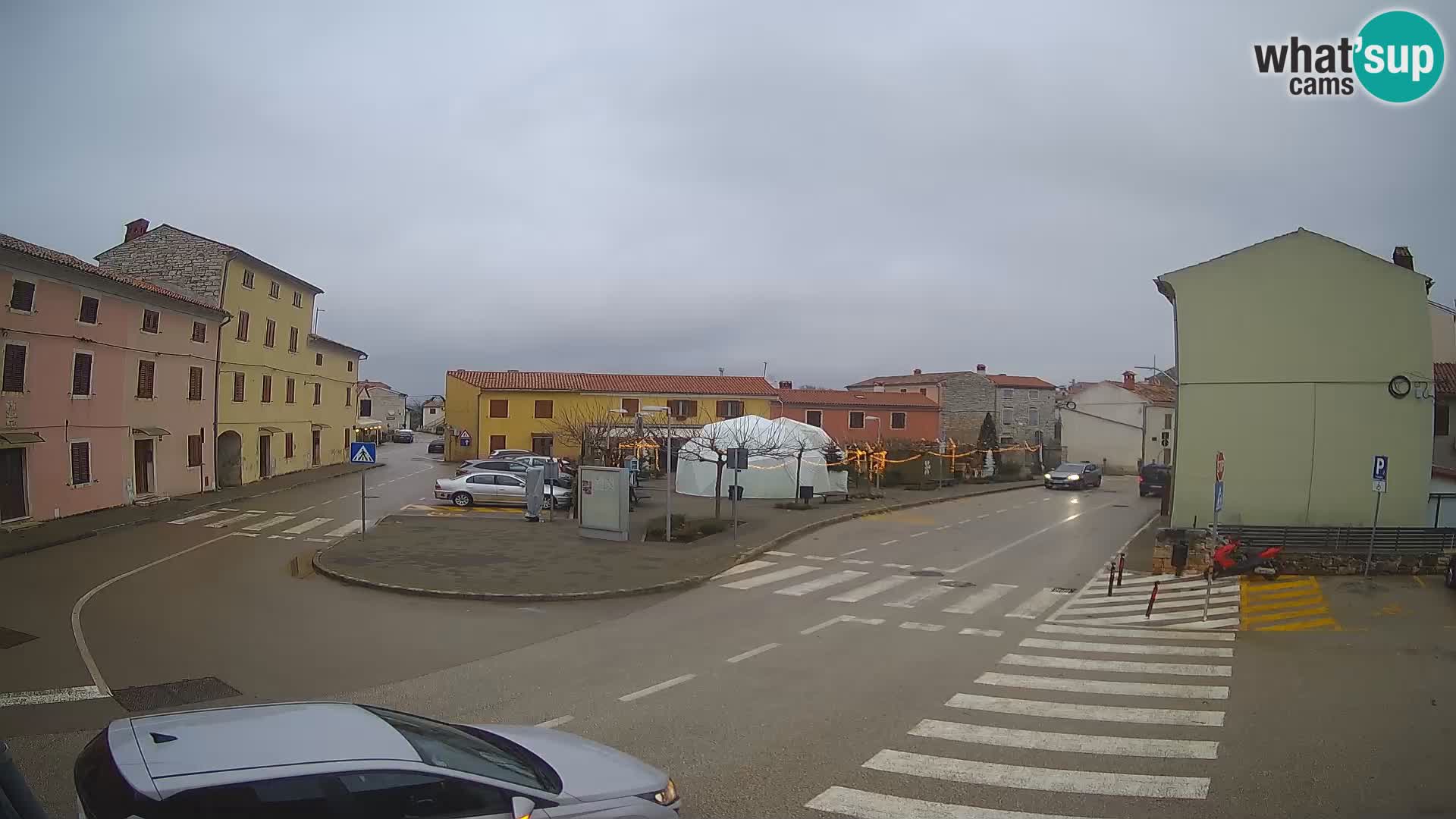 Bale Trg La Musa webcam – Istria – Croatia