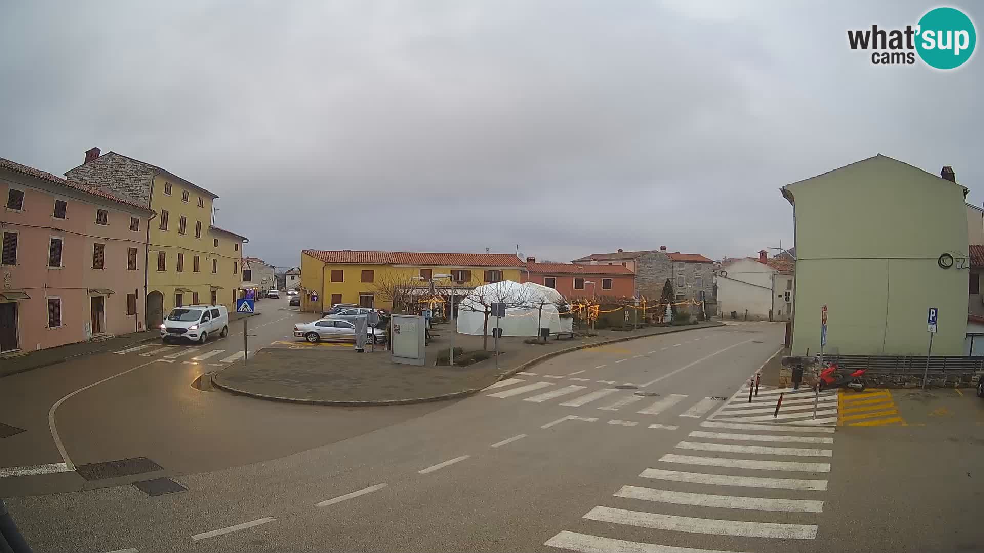 Bale Trg La Musa webcam – Istria – Croatia