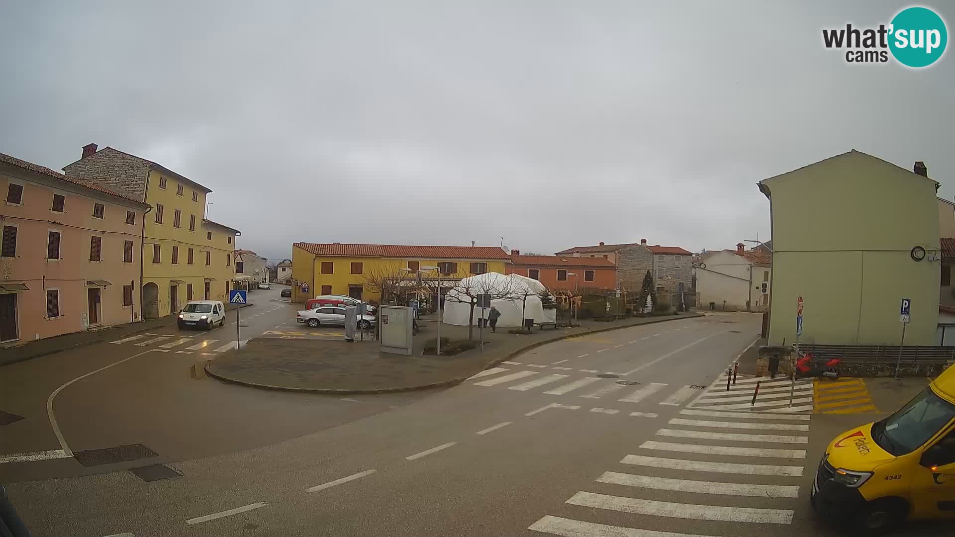 Bale Trg La Musa webcam – Istria – Croatia