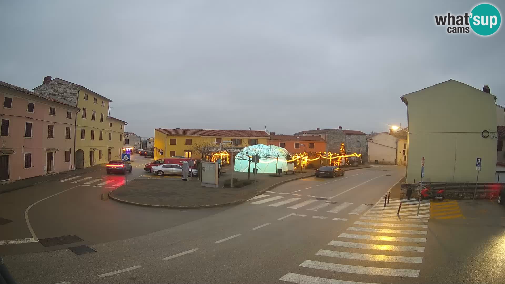 Bale Trg La Musa web kamera – Istra