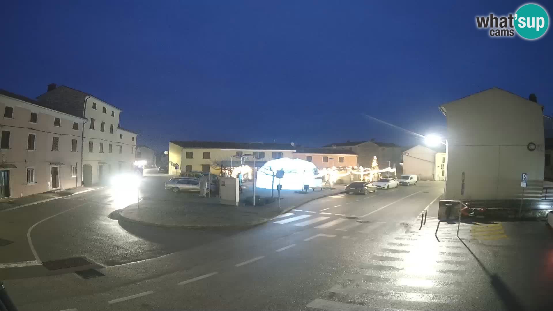 Webcam Valle, piazza La Musa – Istria – Croazia