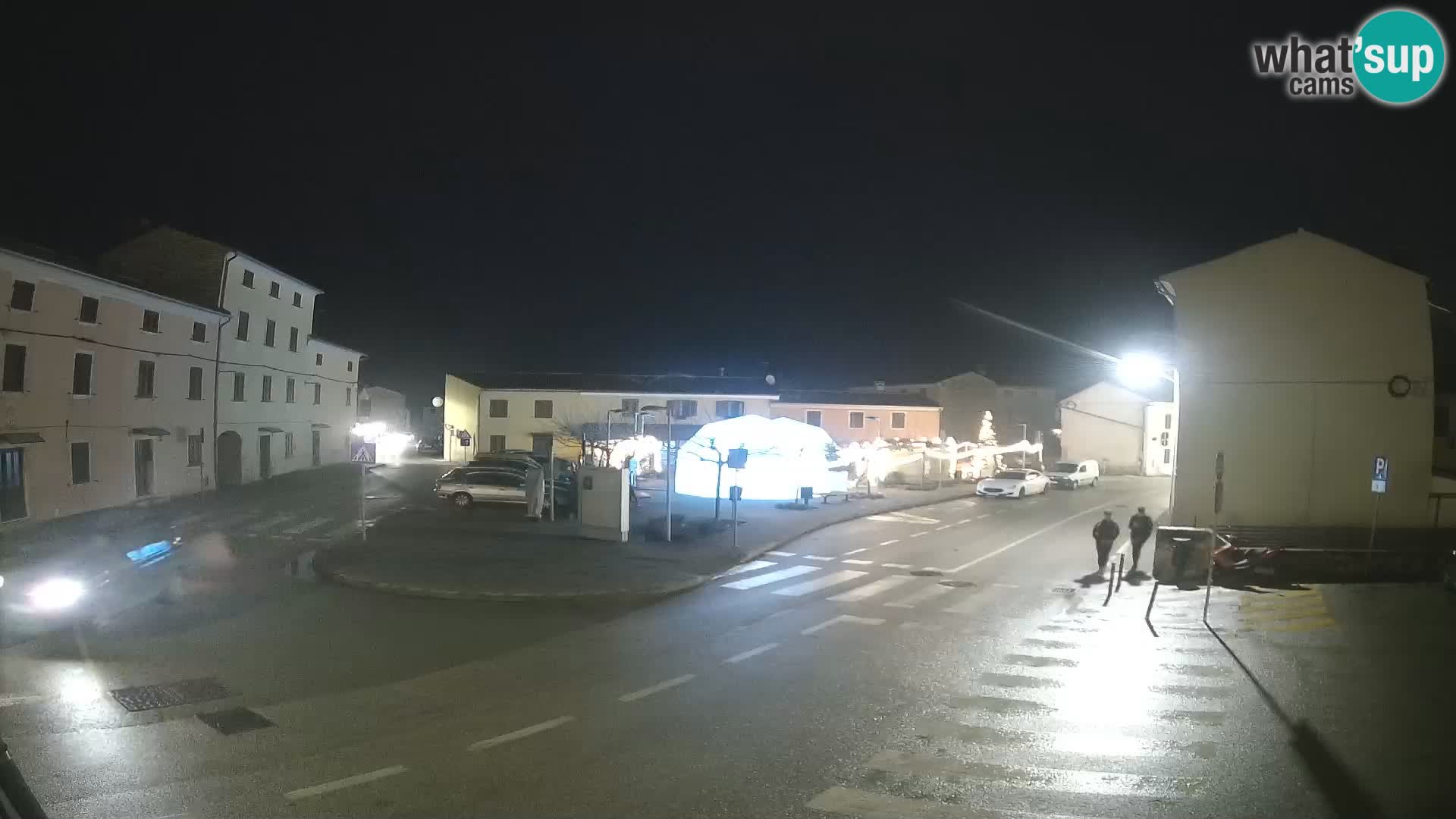 Bale, webcam de la plaza La Musa – Istria – Croacia