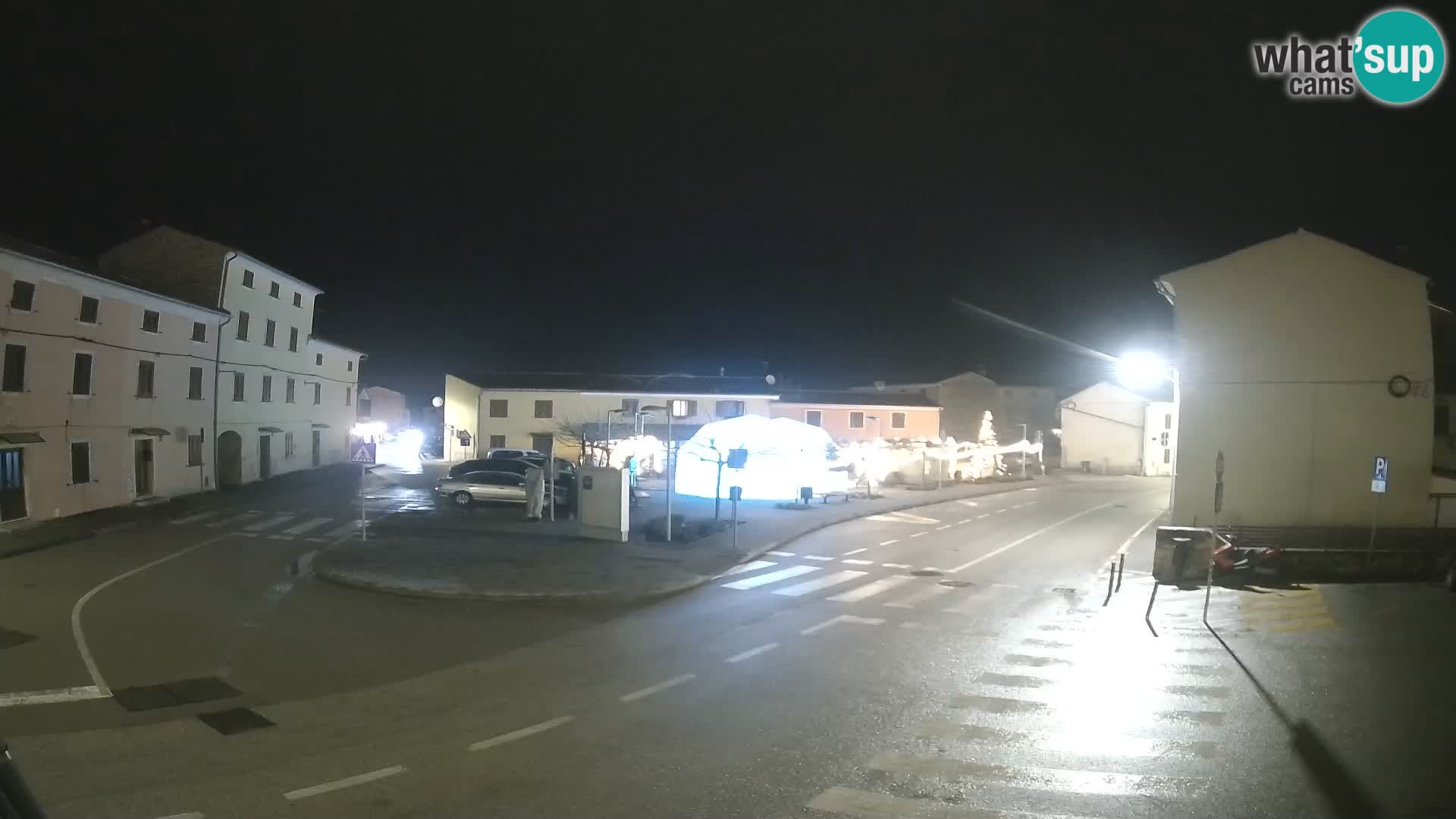 Bale, webcam de la plaza La Musa – Istria – Croacia