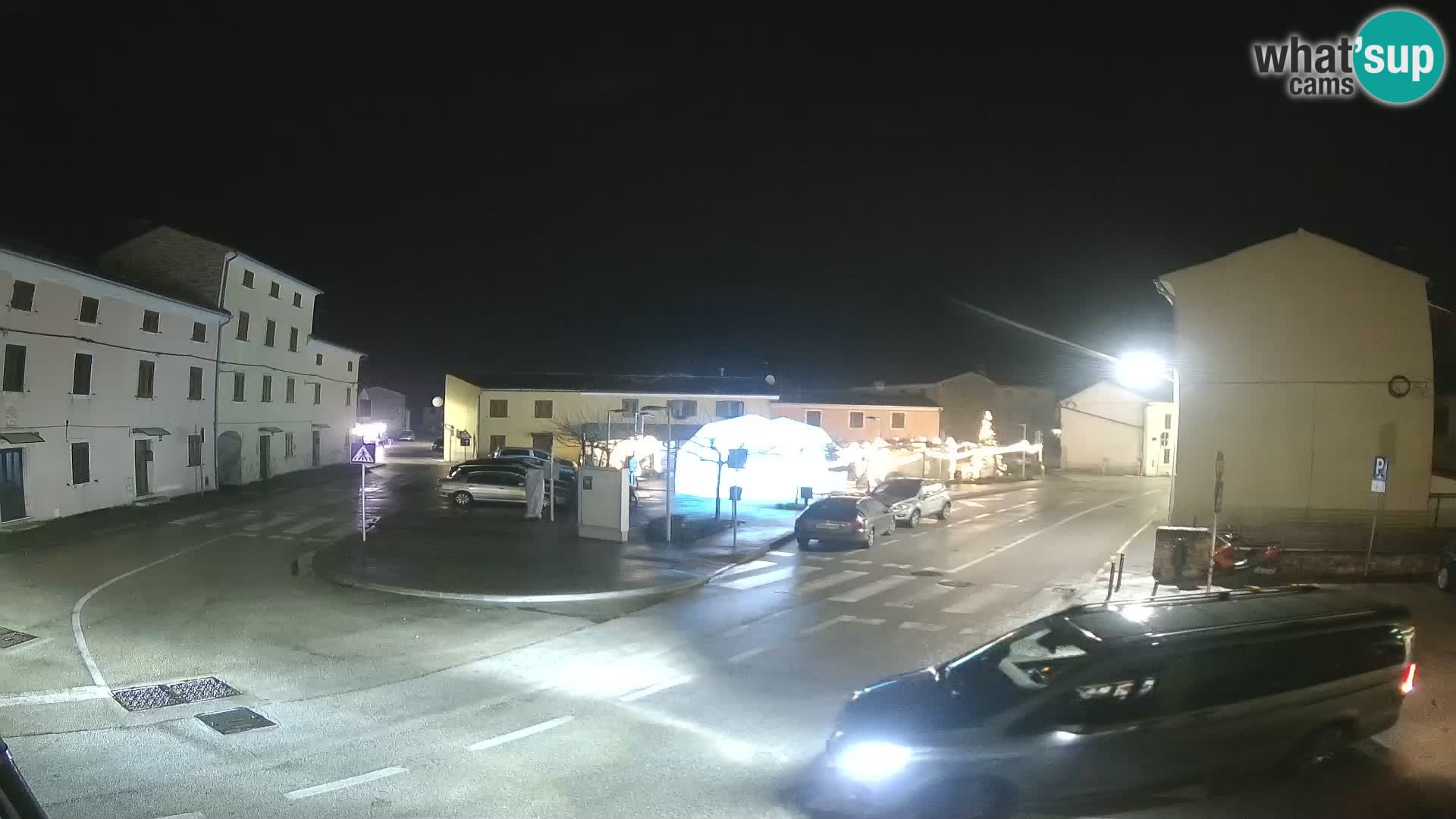 Bale, webcam de la plaza La Musa – Istria – Croacia