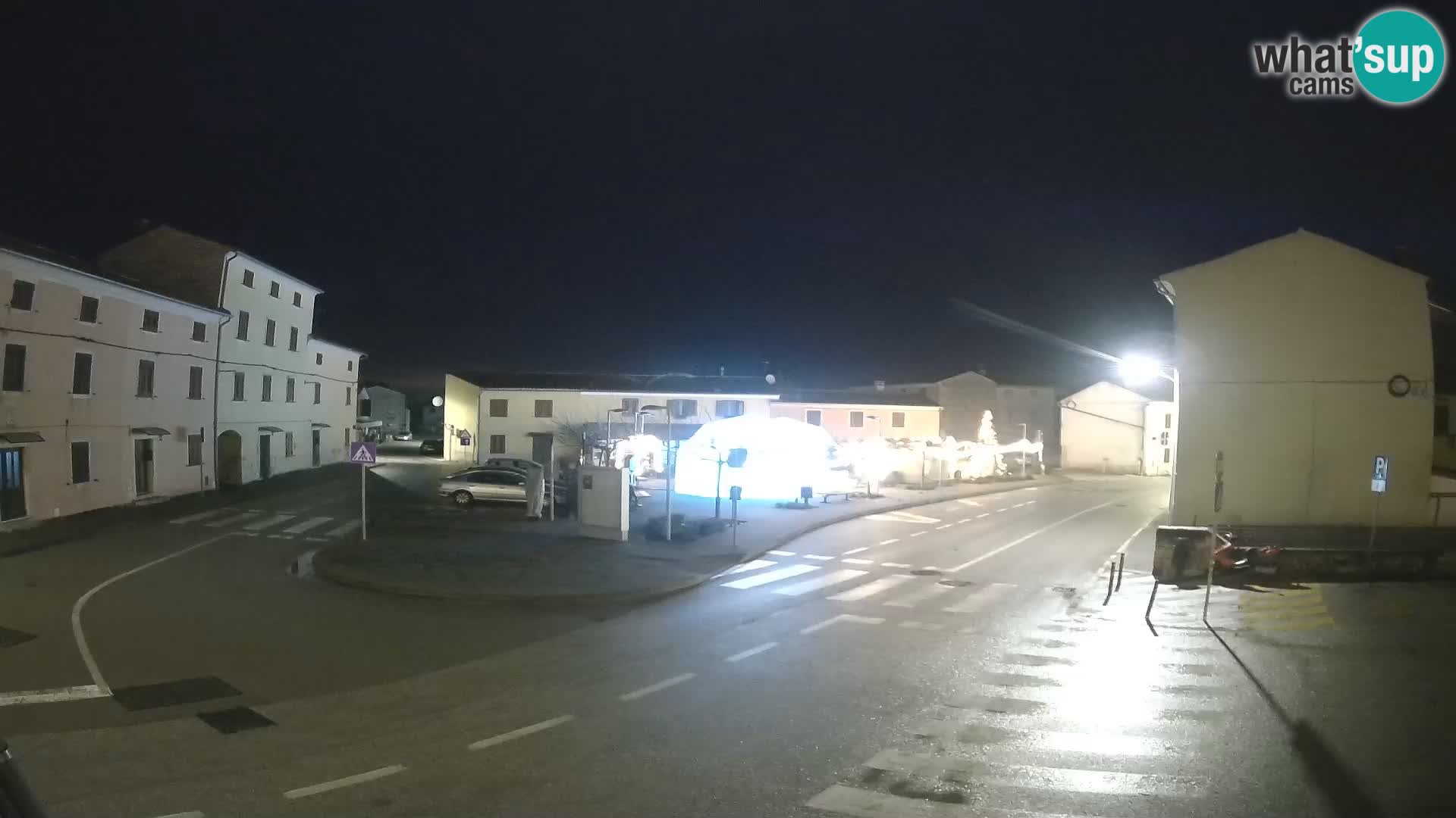 Bale, webcam de la place La Musa – Istrie – Croatie