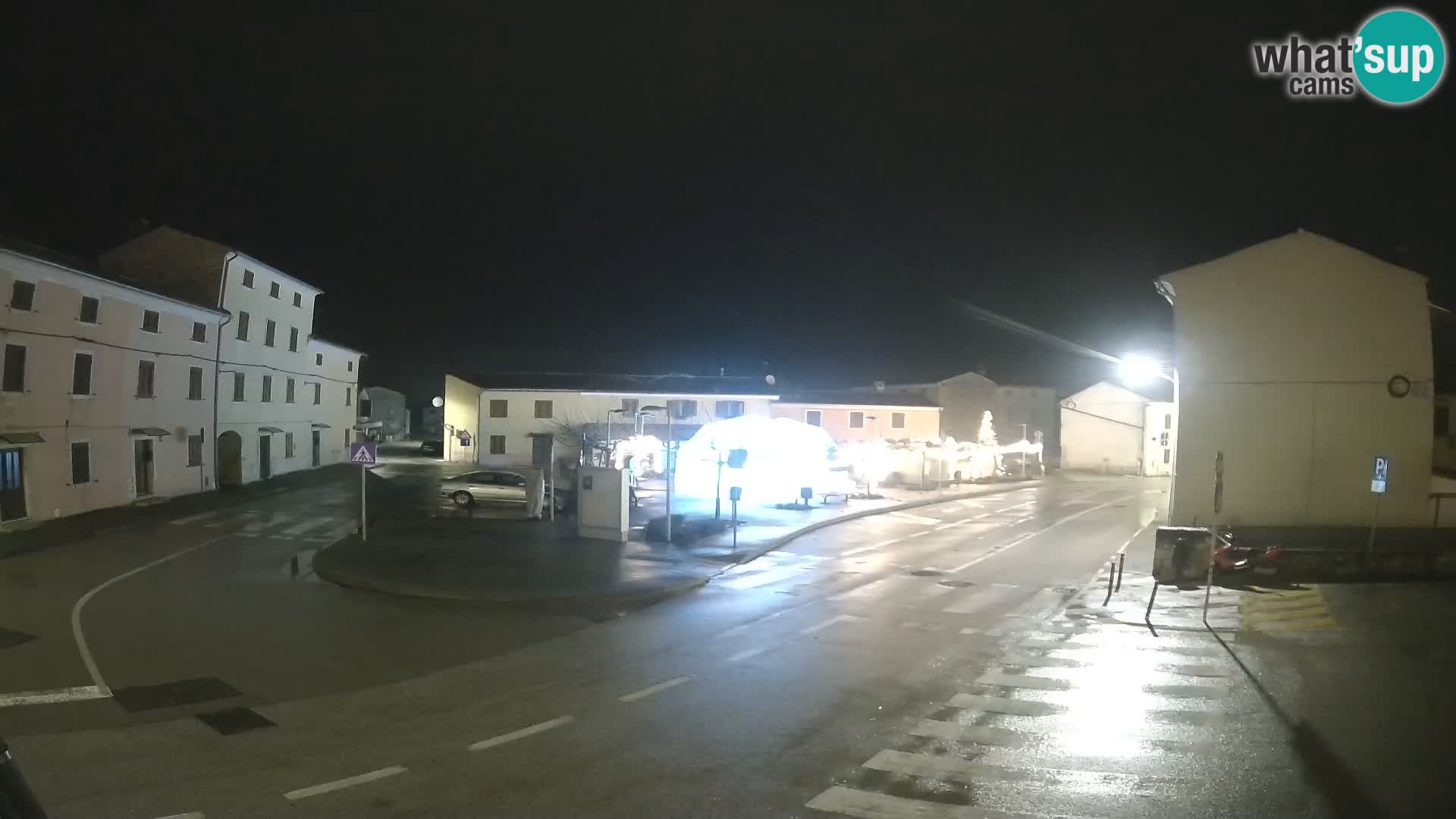 Bale, webcam de la place La Musa – Istrie – Croatie