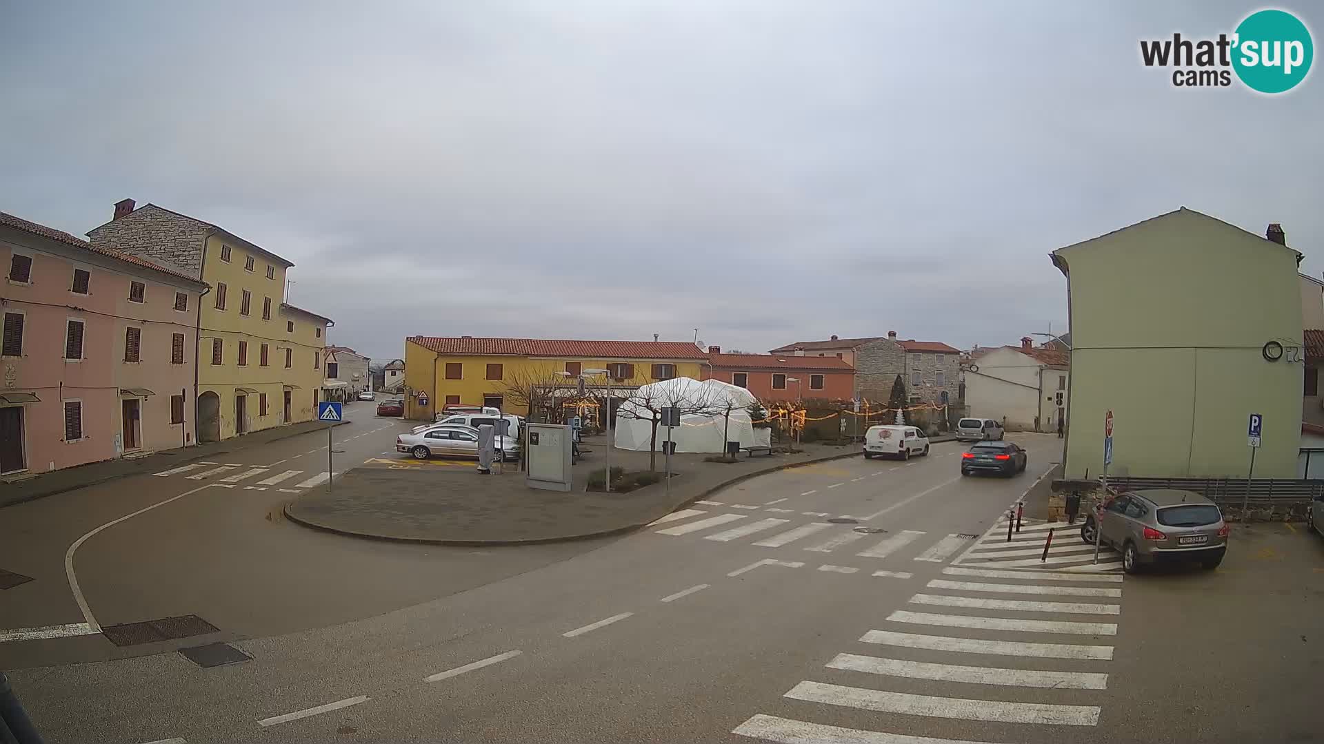 Bale Trg La Musa spletna kamera – Istra – Hrvaška