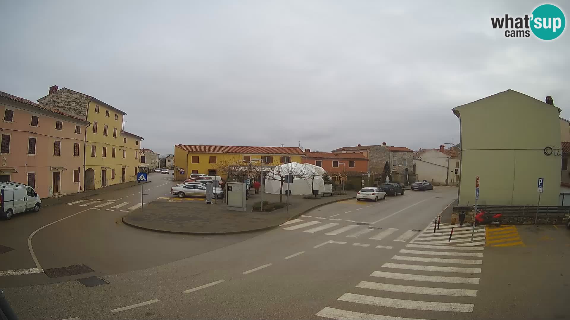 Bale Trg La Musa spletna kamera – Istra – Hrvaška