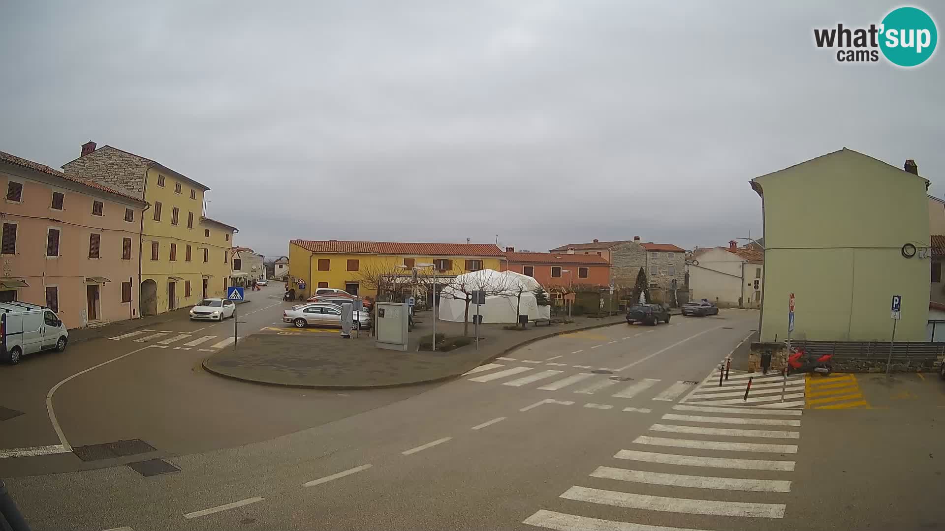 Webcam Valle, piazza La Musa – Istria – Croazia