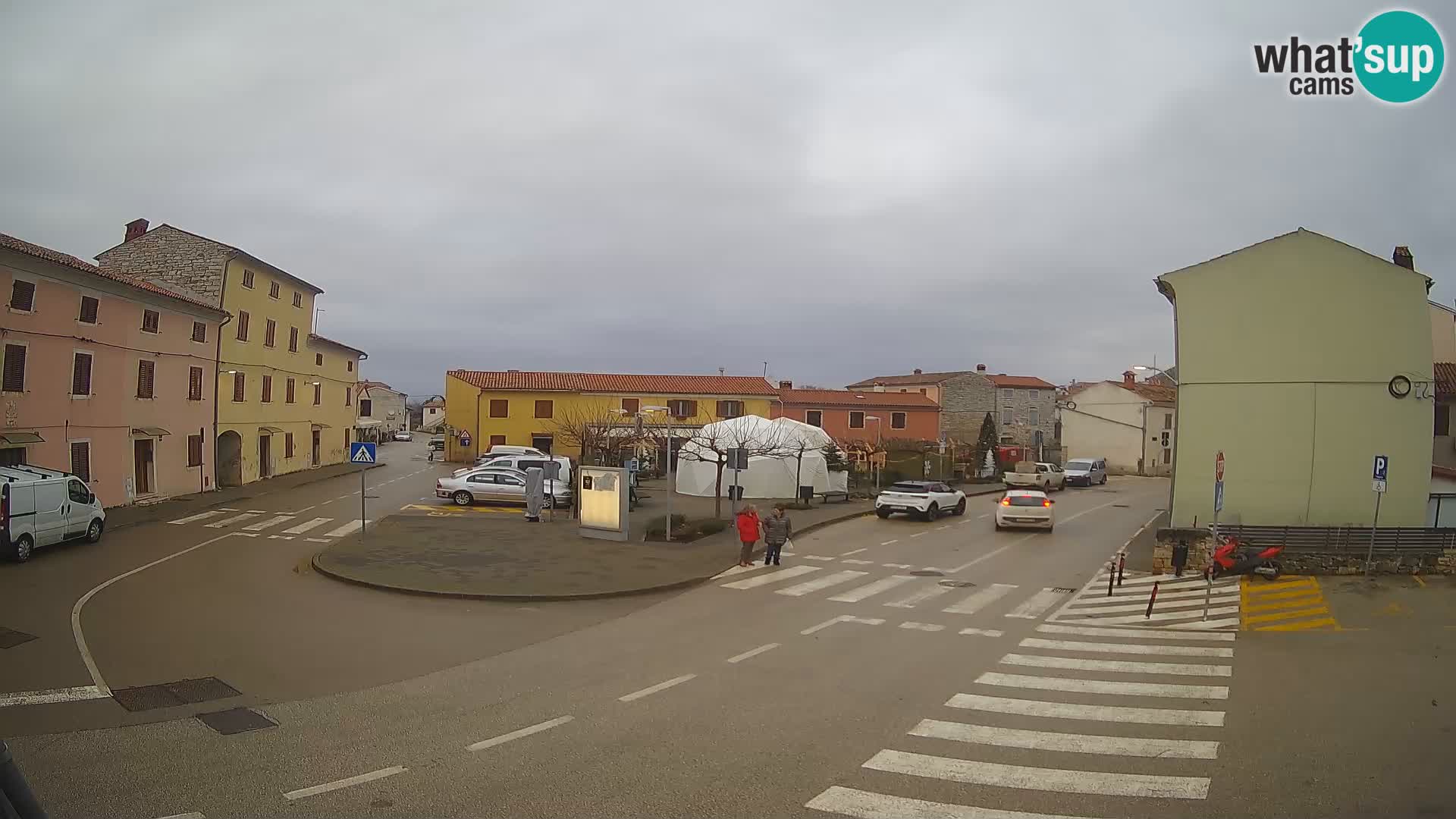 Webcam Valle, piazza La Musa – Istria – Croazia