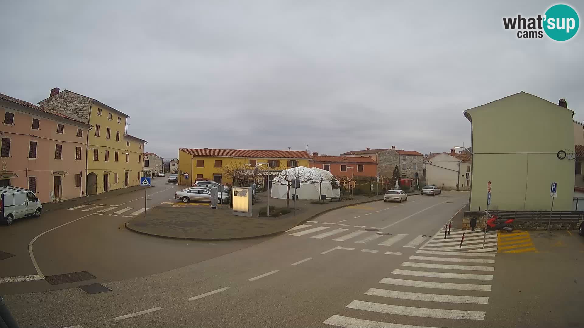 Bale Trg La Musa spletna kamera – Istra – Hrvaška