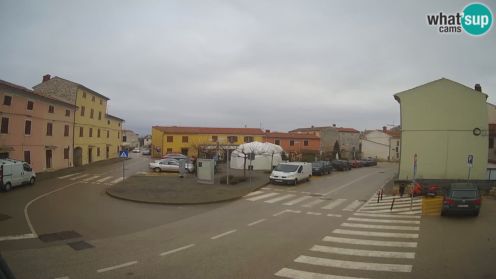 Webcam Valle, piazza La Musa – Istria – Croazia