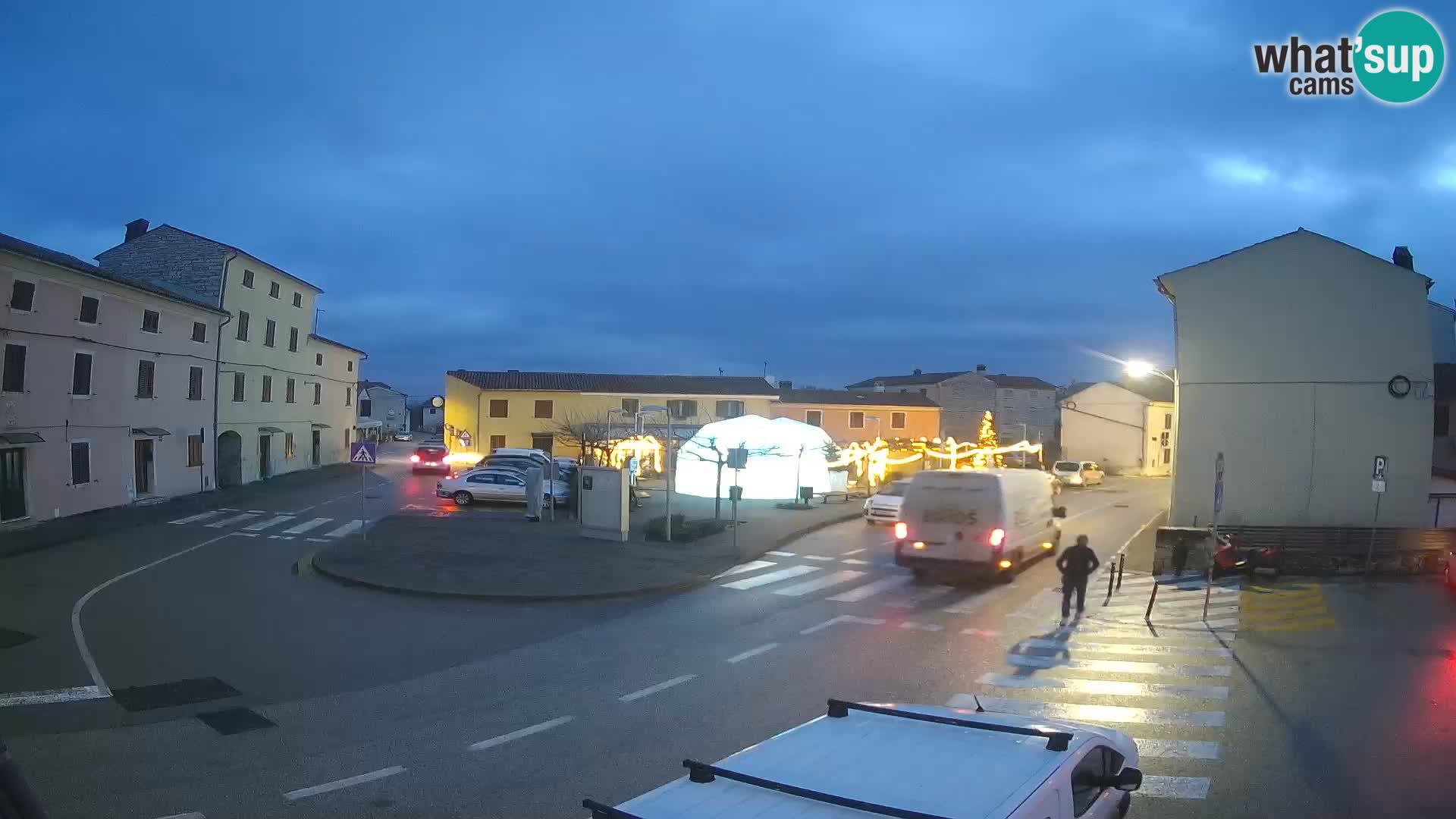 Webcam Valle, piazza La Musa – Istria – Croazia