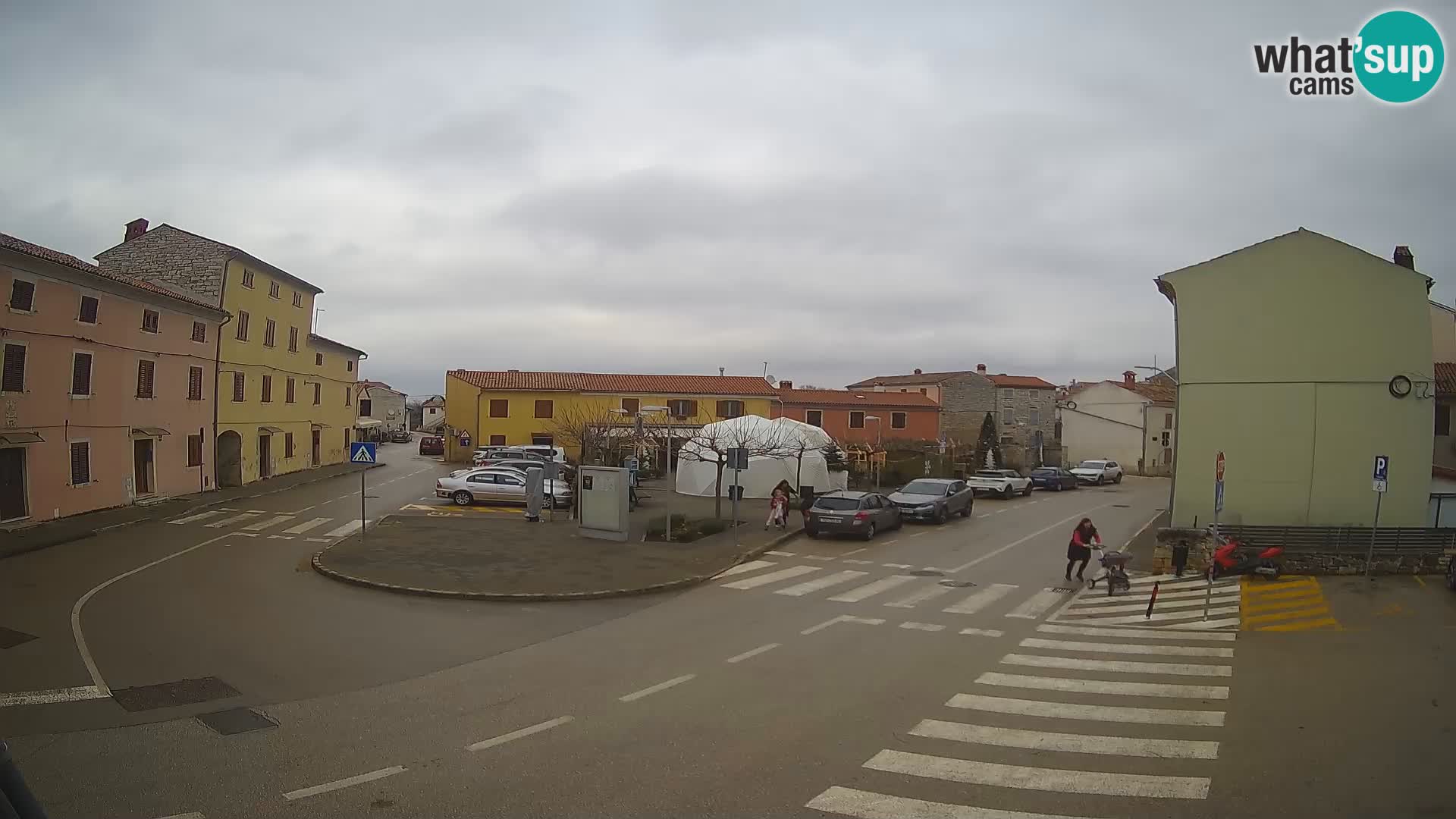 Webcam Valle, piazza La Musa – Istria – Croazia