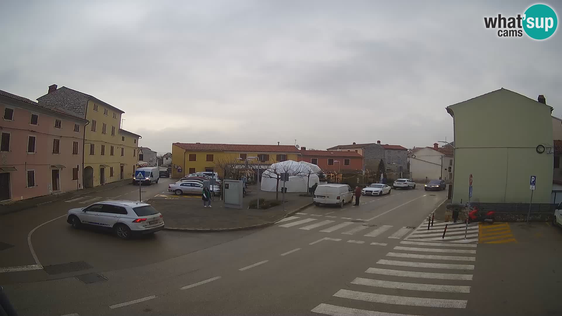 Bale Trg La Musa webcam – Istria – Croatia