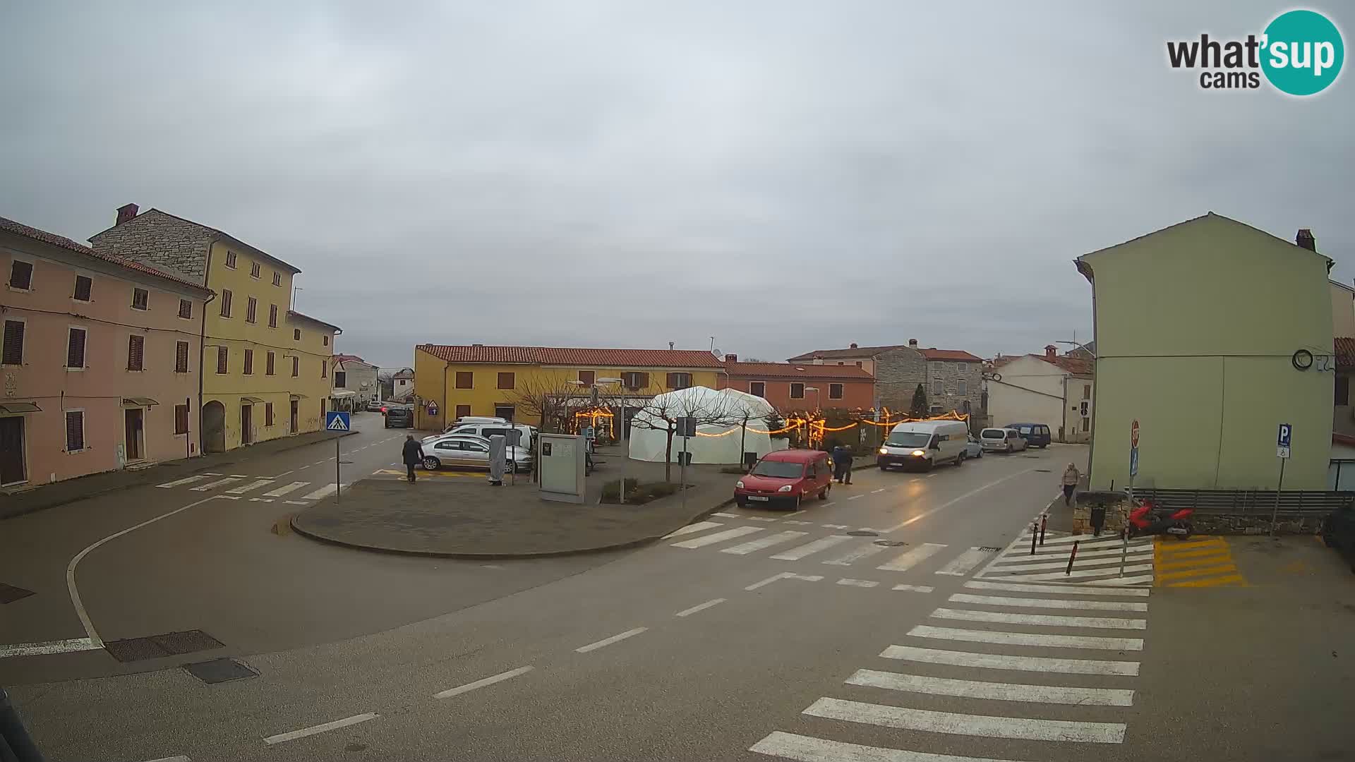 Bale Trg La Musa webcam – Istria – Croatia