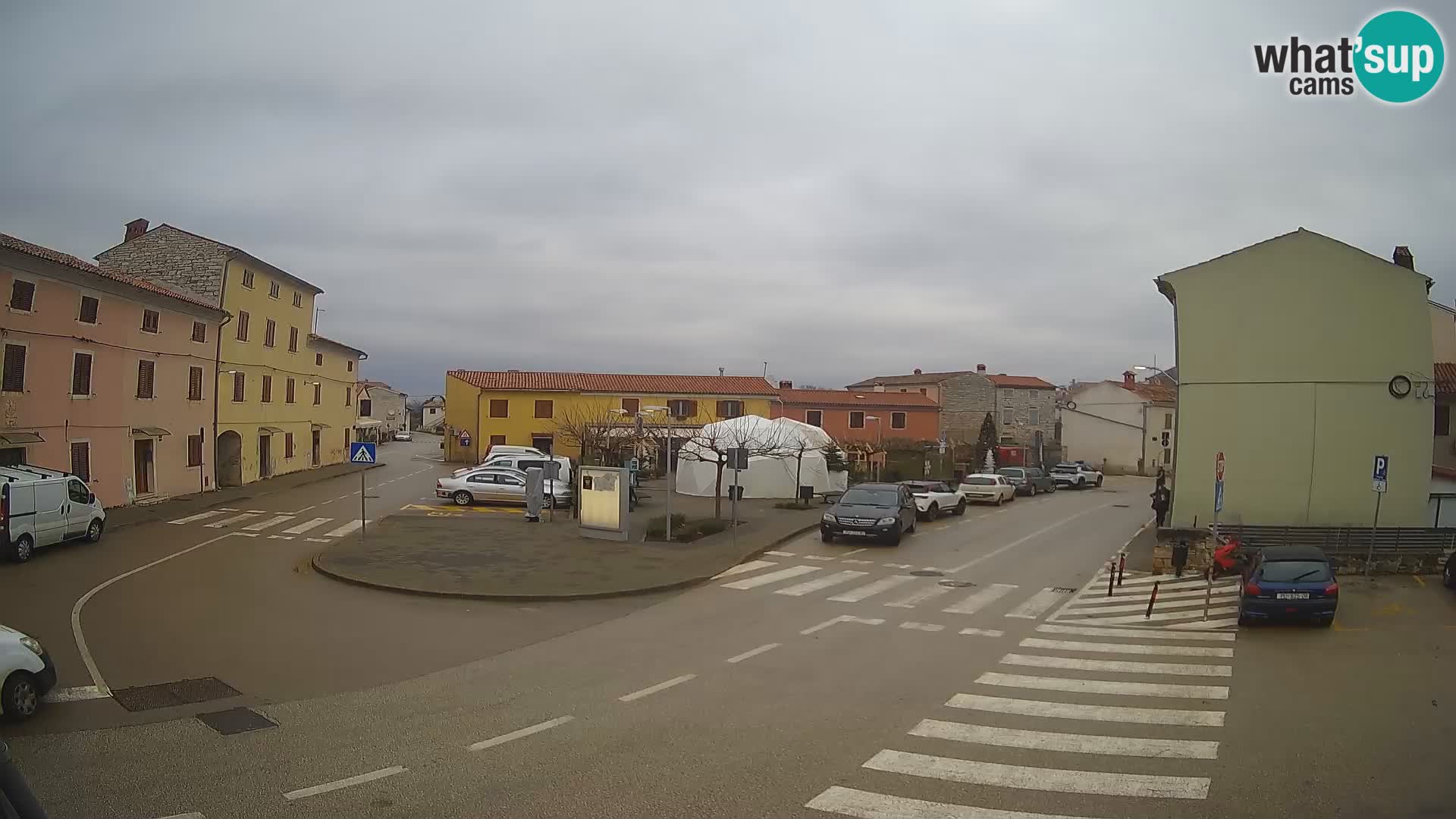 Bale Trg La Musa webcam – Istria – Croatia