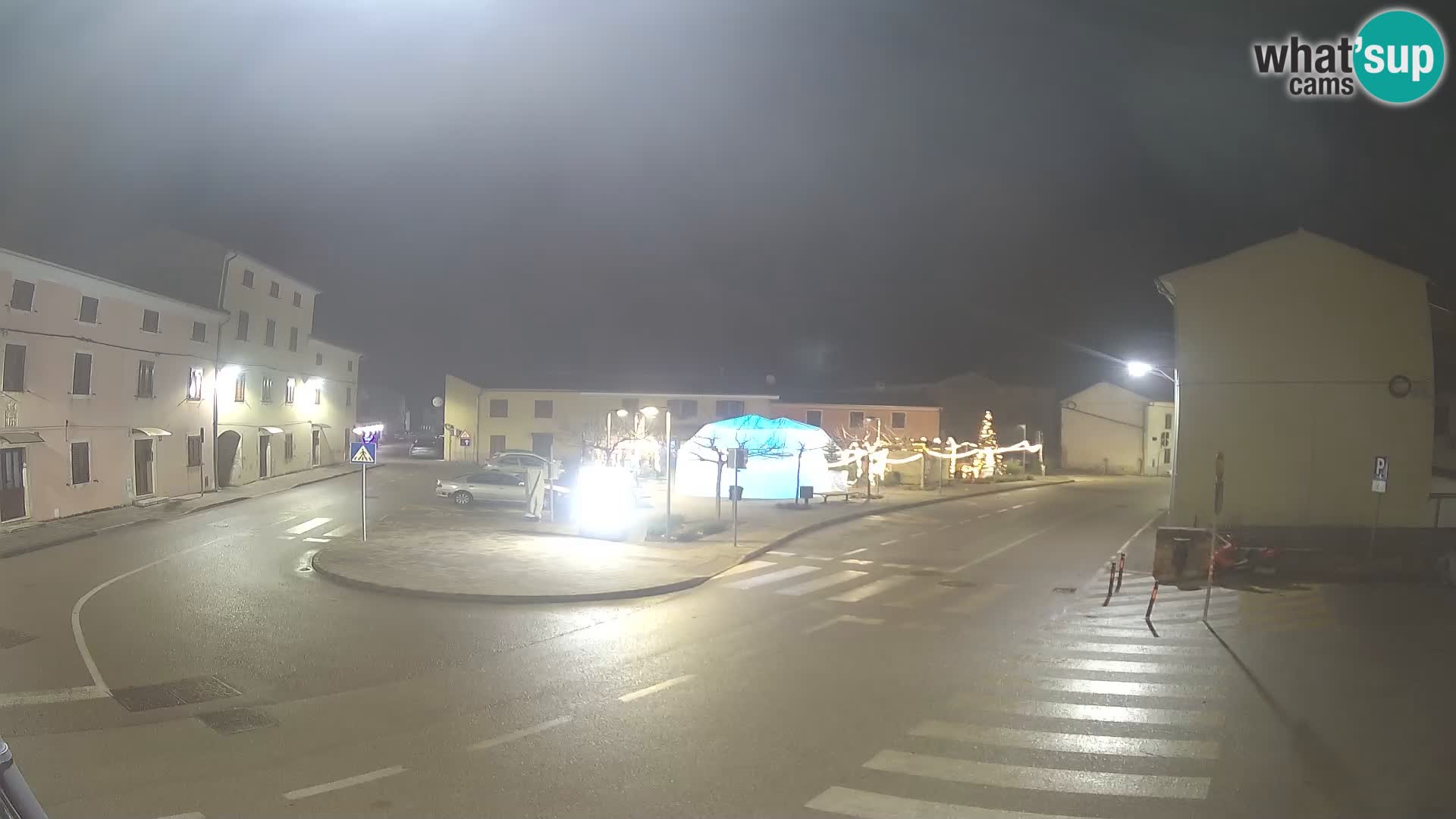 Bale, webcam de la plaza La Musa – Istria – Croacia