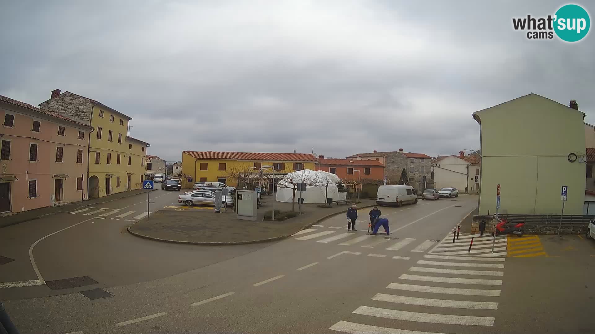 Bale Trg La Musa webcam – Istria – Croatia