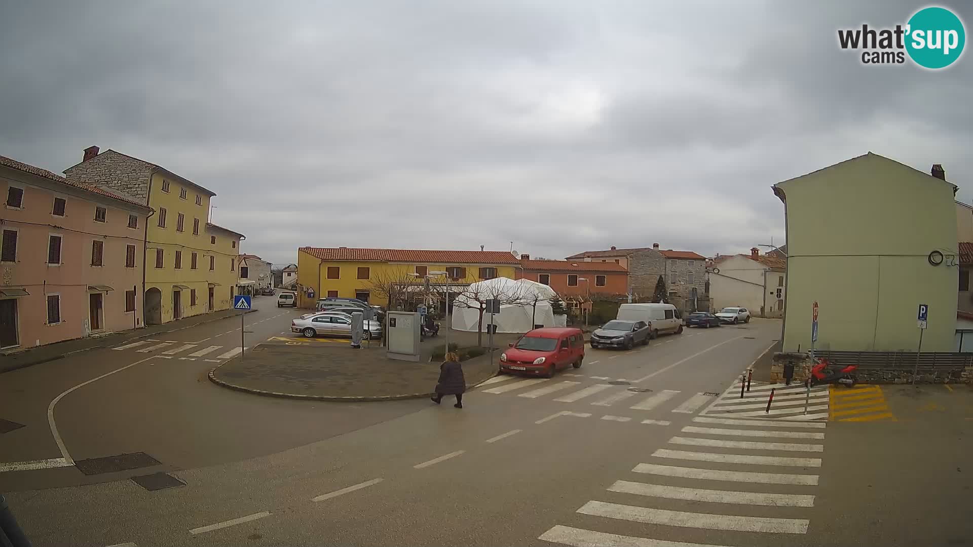 Bale Trg La Musa webcam – Istria – Croatia