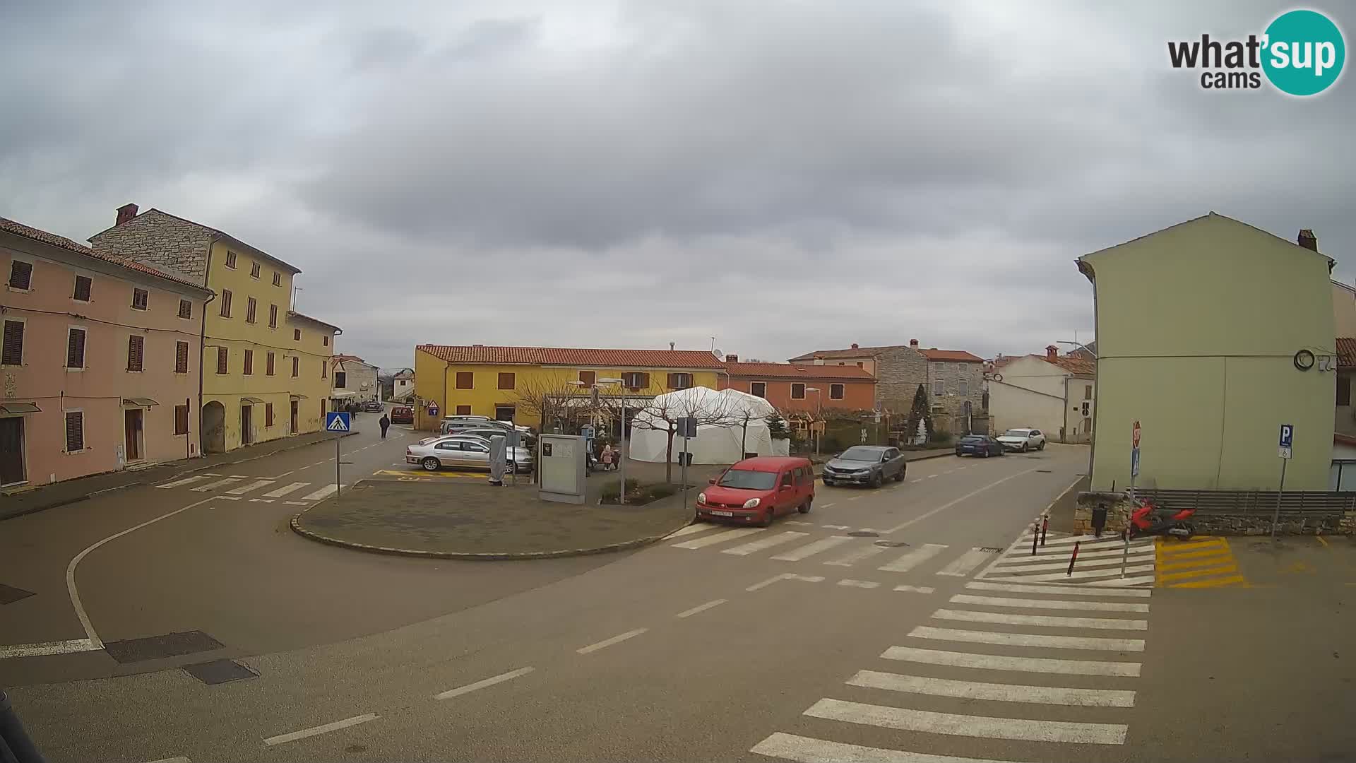 Bale Trg La Musa webcam – Istria – Croatia