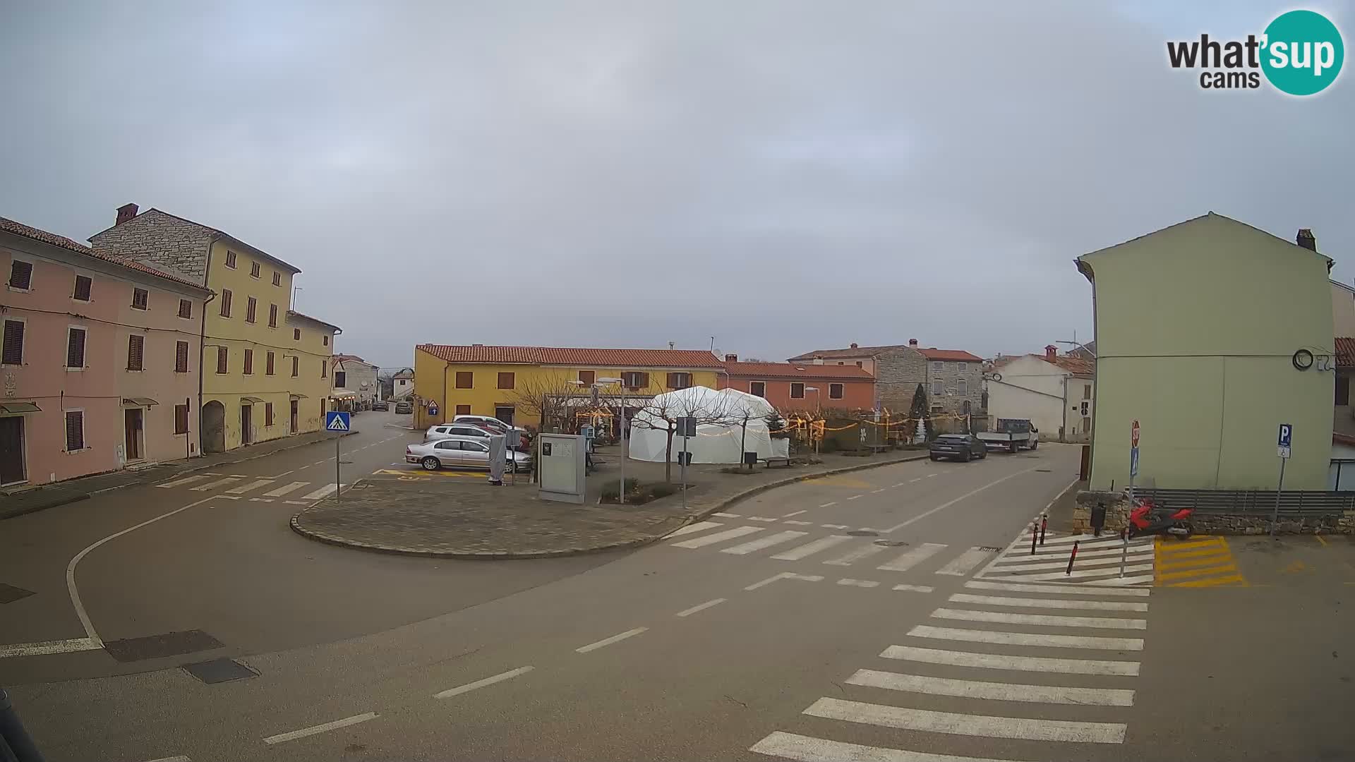Bale Trg La Musa web kamera – Istra