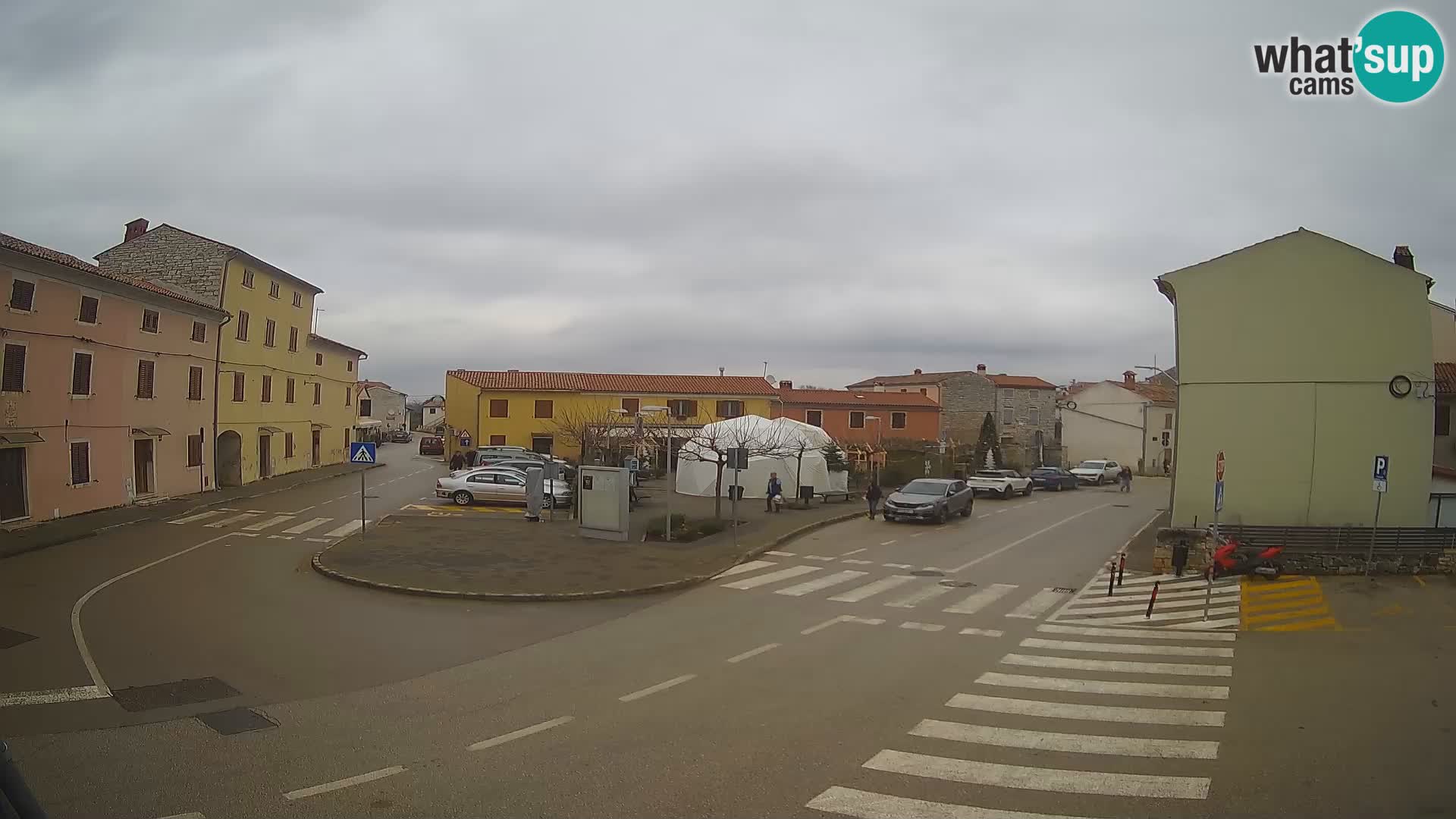 Webcam Valle, piazza La Musa – Istria – Croazia