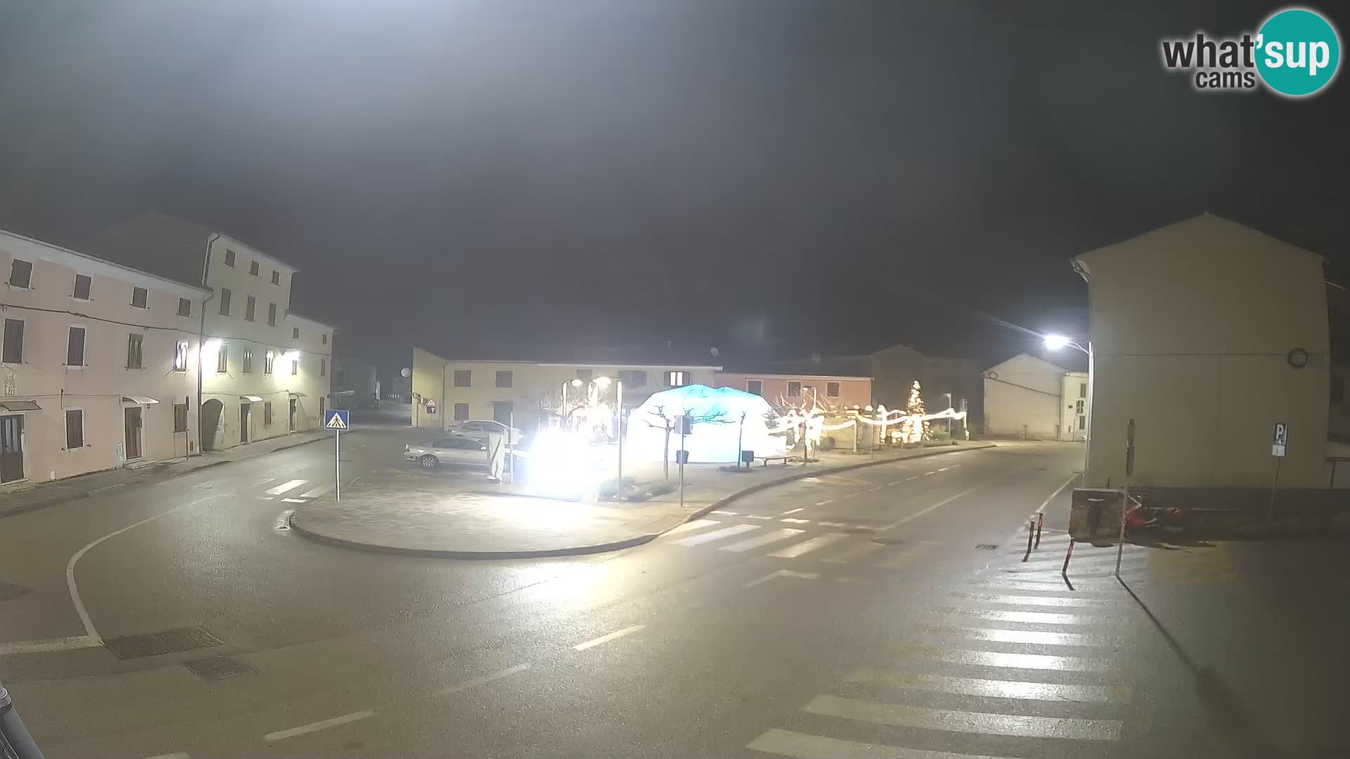 Bale, webcam de la plaza La Musa – Istria – Croacia