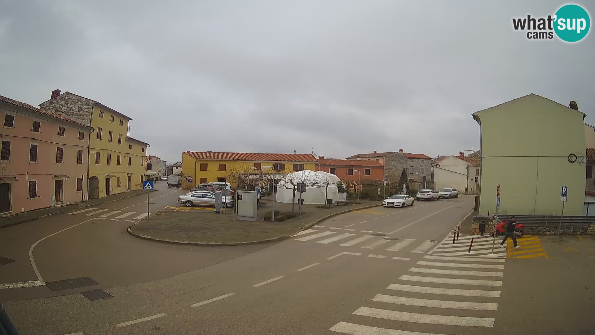 Bale, webcam de la plaza La Musa – Istria – Croacia