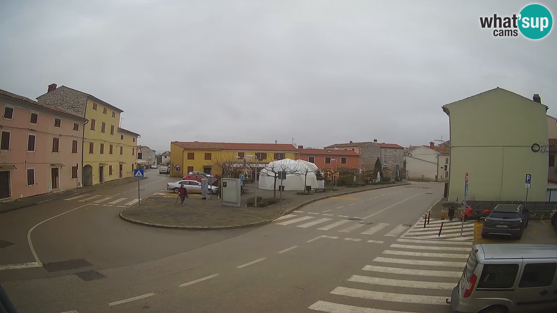 Webcam Valle, piazza La Musa – Istria – Croazia