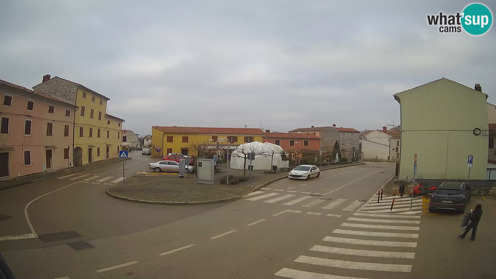 Bale Trg La Musa spletna kamera – Istra – Hrvaška