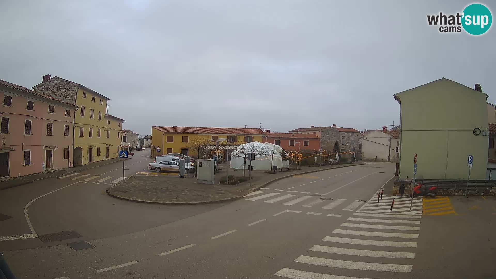 Bale Trg La Musa webcam – Istria – Croatia