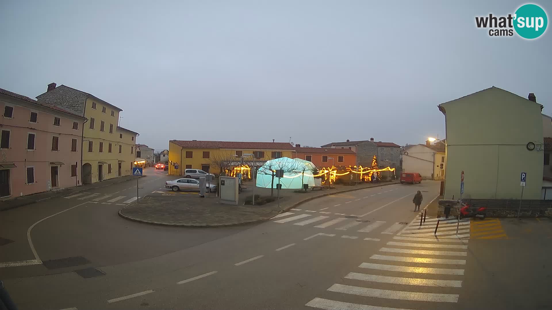 Bale Trg La Musa webcam – Istria – Croatia